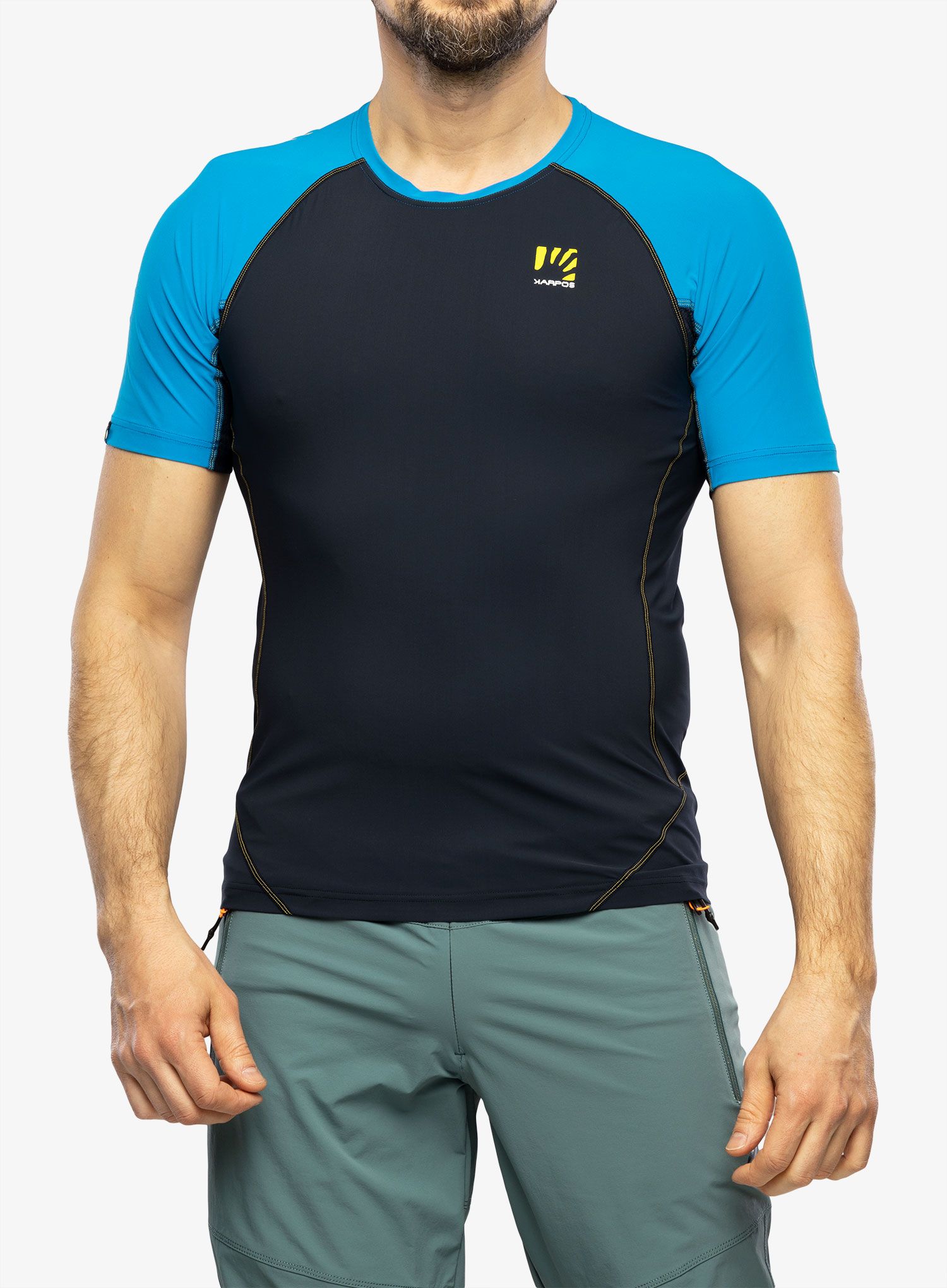 Футболка для бігу Karpos Lavaredo Jersey - outer space/indigo bunting