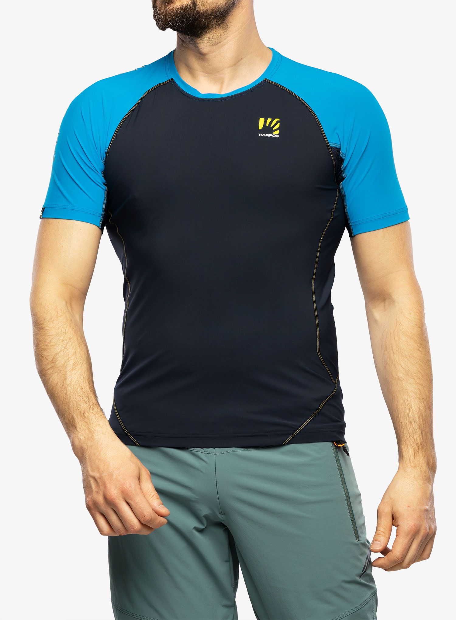 Футболка для бігу Karpos Lavaredo Jersey - outer space/indigo bunting