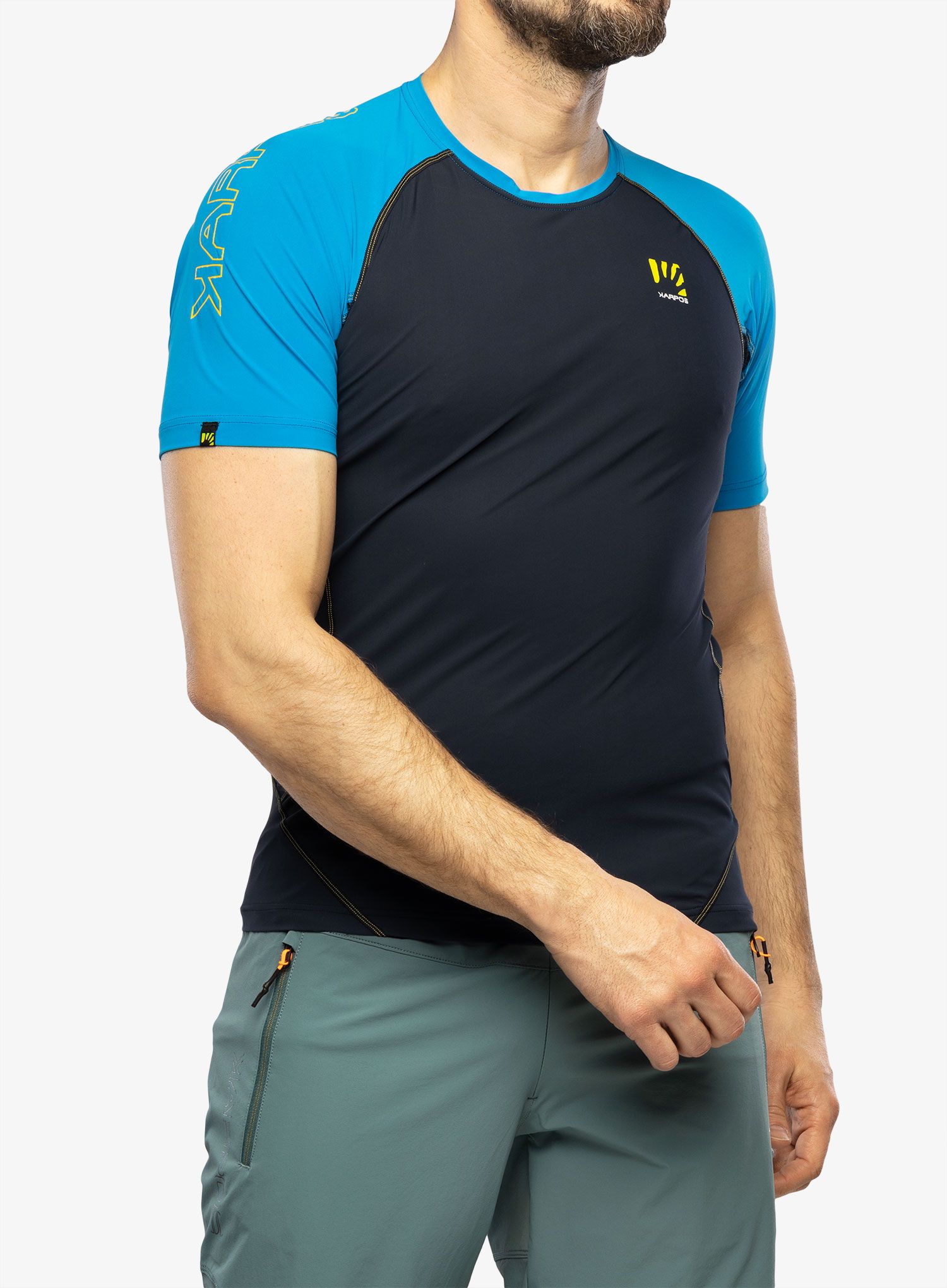 Футболка для бігу Karpos Lavaredo Jersey - outer space/indigo bunting