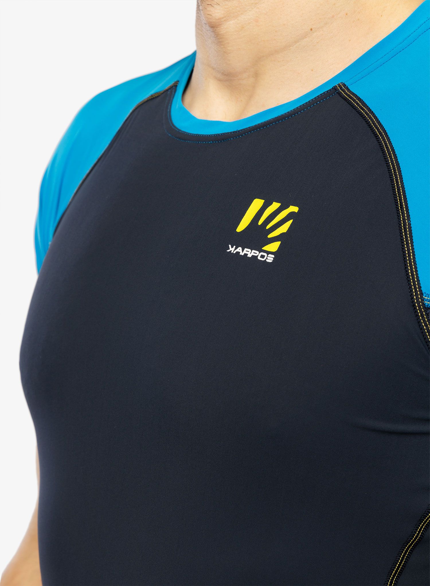 Футболка для бігу Karpos Lavaredo Jersey - outer space/indigo bunting