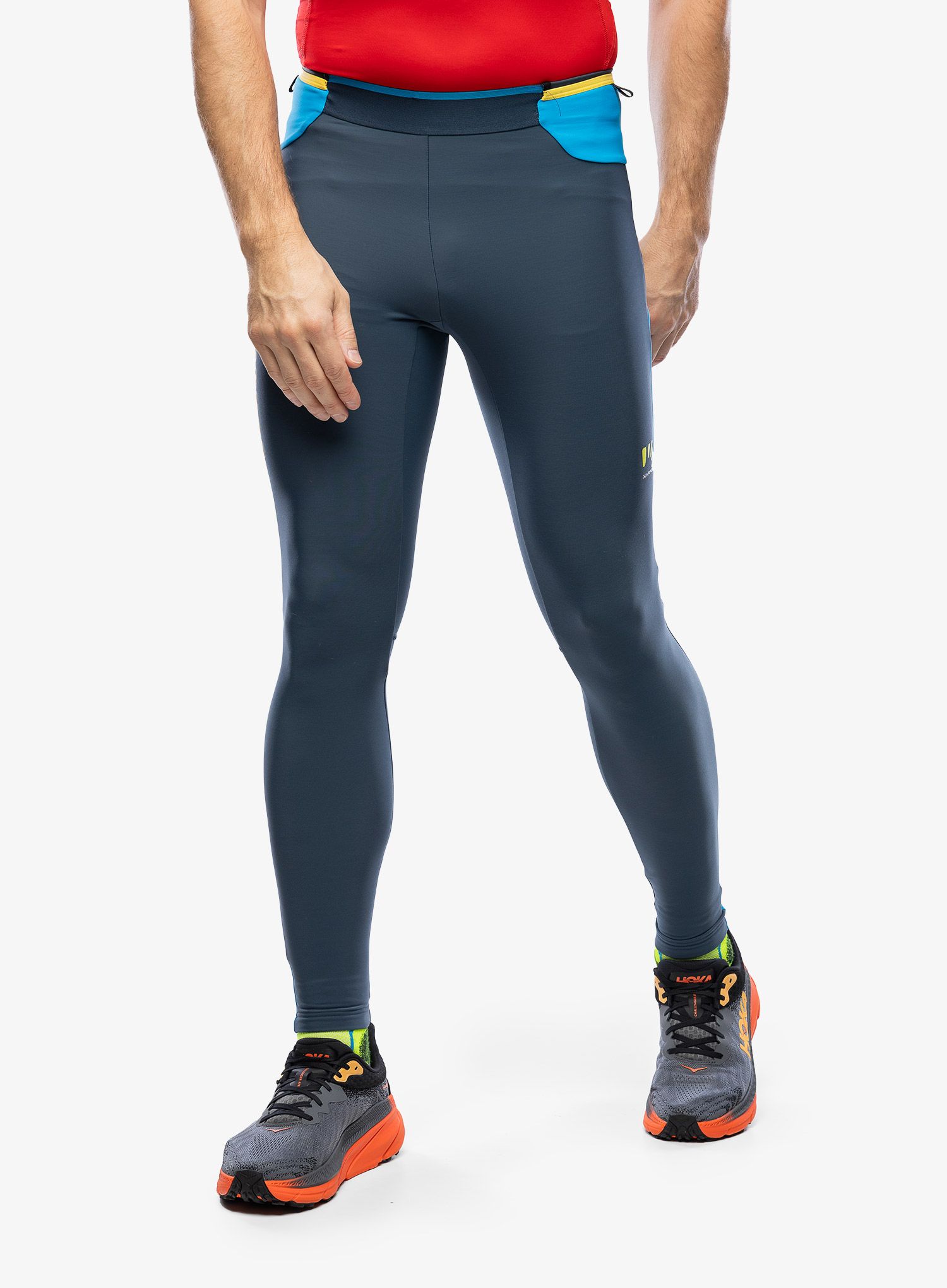 Легінси для бігу Karpos Lavaredo Plus Winter Tight - midnight/diva blue