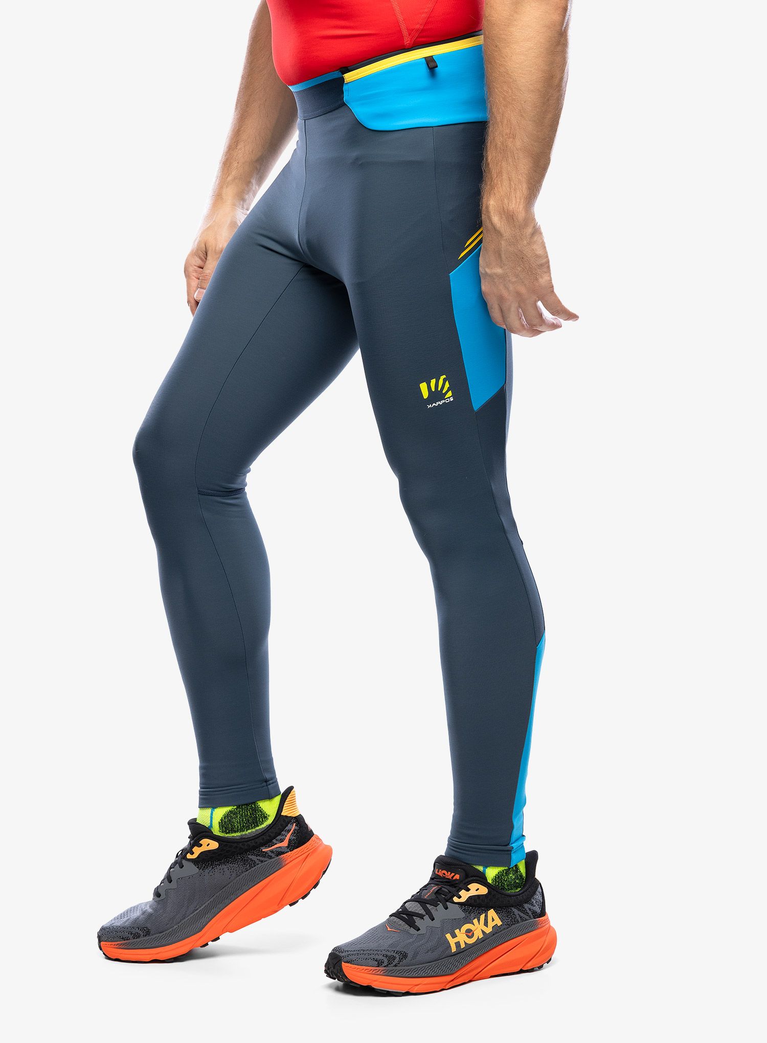 Легінси для бігу Karpos Lavaredo Plus Winter Tight - midnight/diva blue