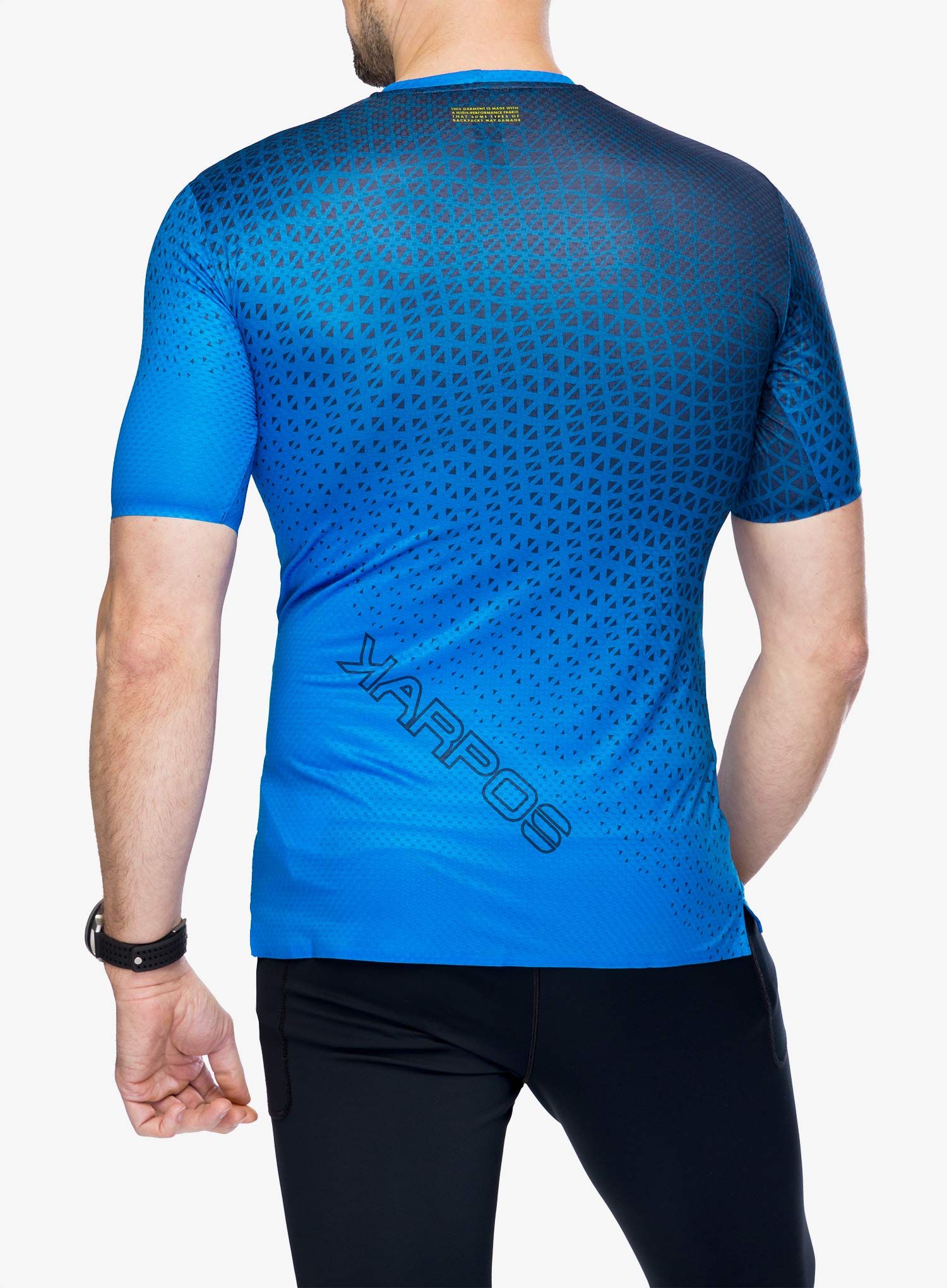 Футболка для бігу Karpos Lavaredo Ultra Jersey - indigo b/outer space
