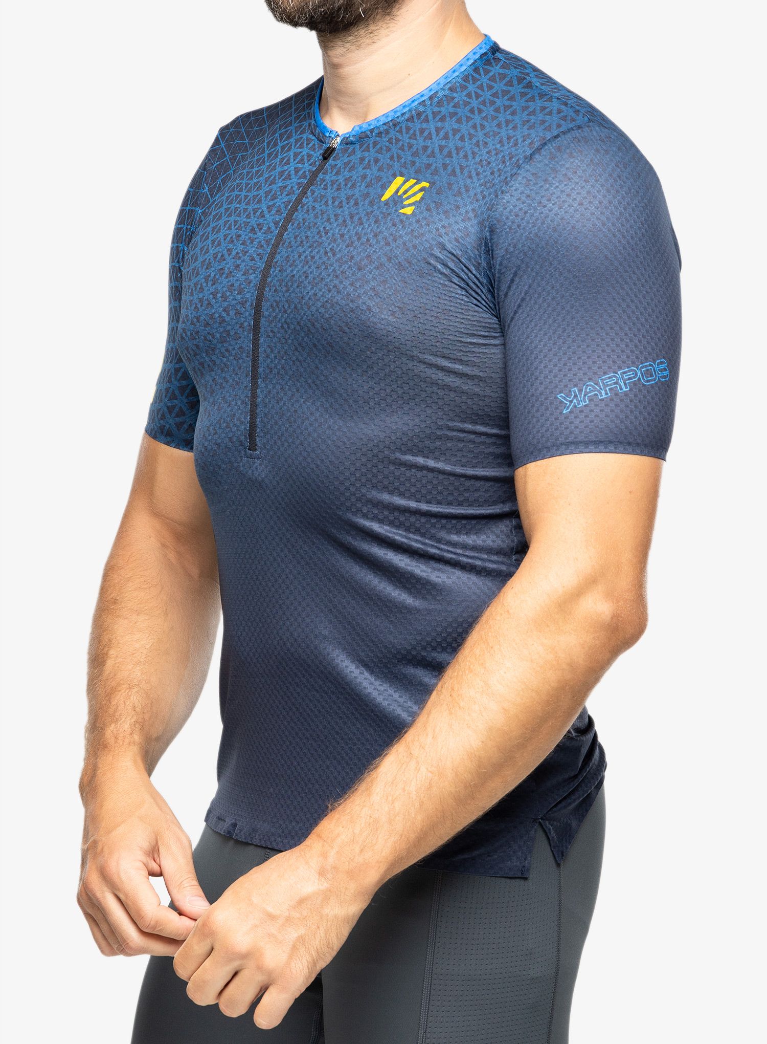 Швидковисихаюча футболка Karpos Lavaredo Ultra Tech Jersey - outer space/indigo bunting