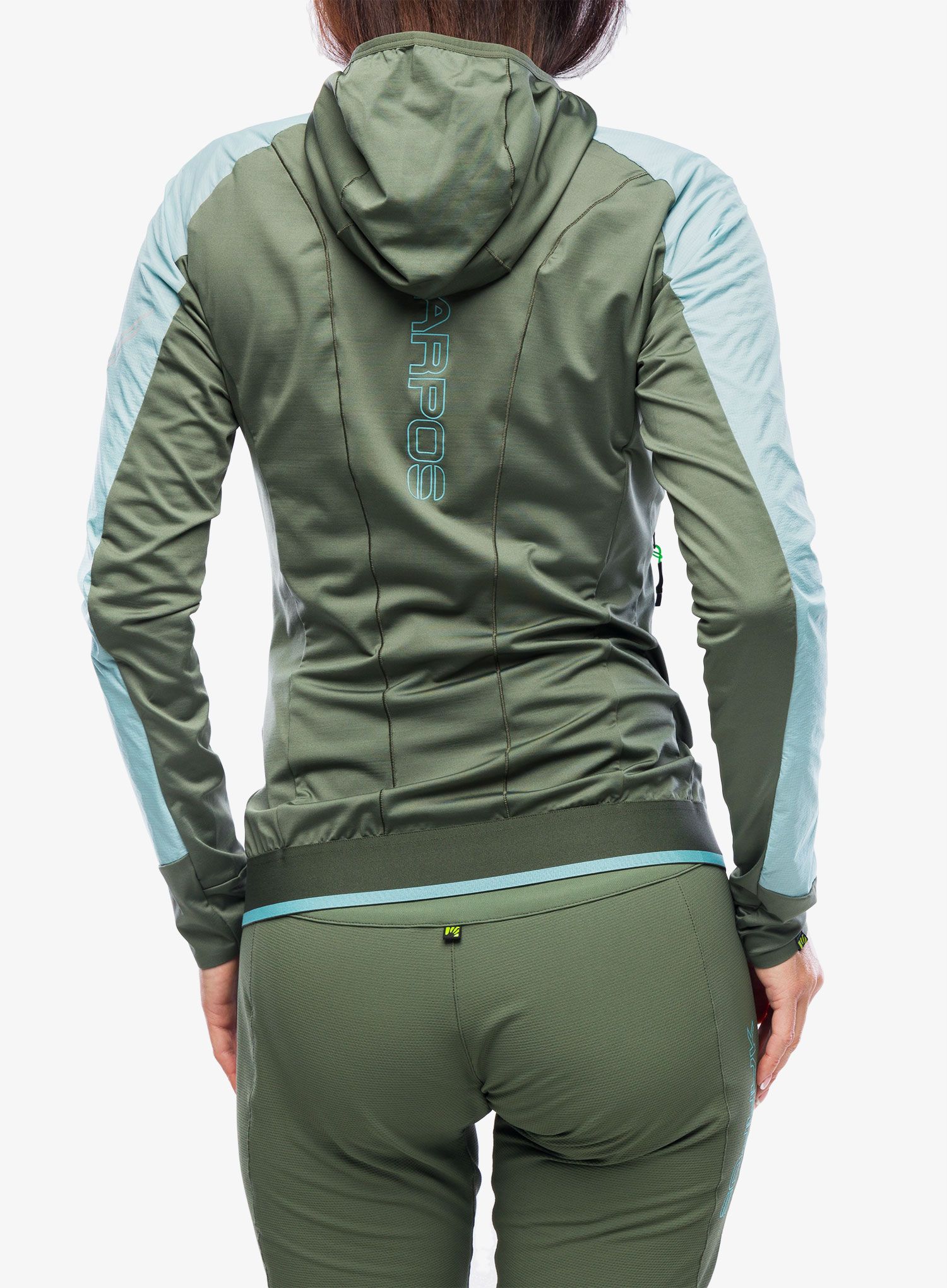 Куртка для бігу жіноча Karpos Lavaredo Winter Jacket - aqua sky/thyme