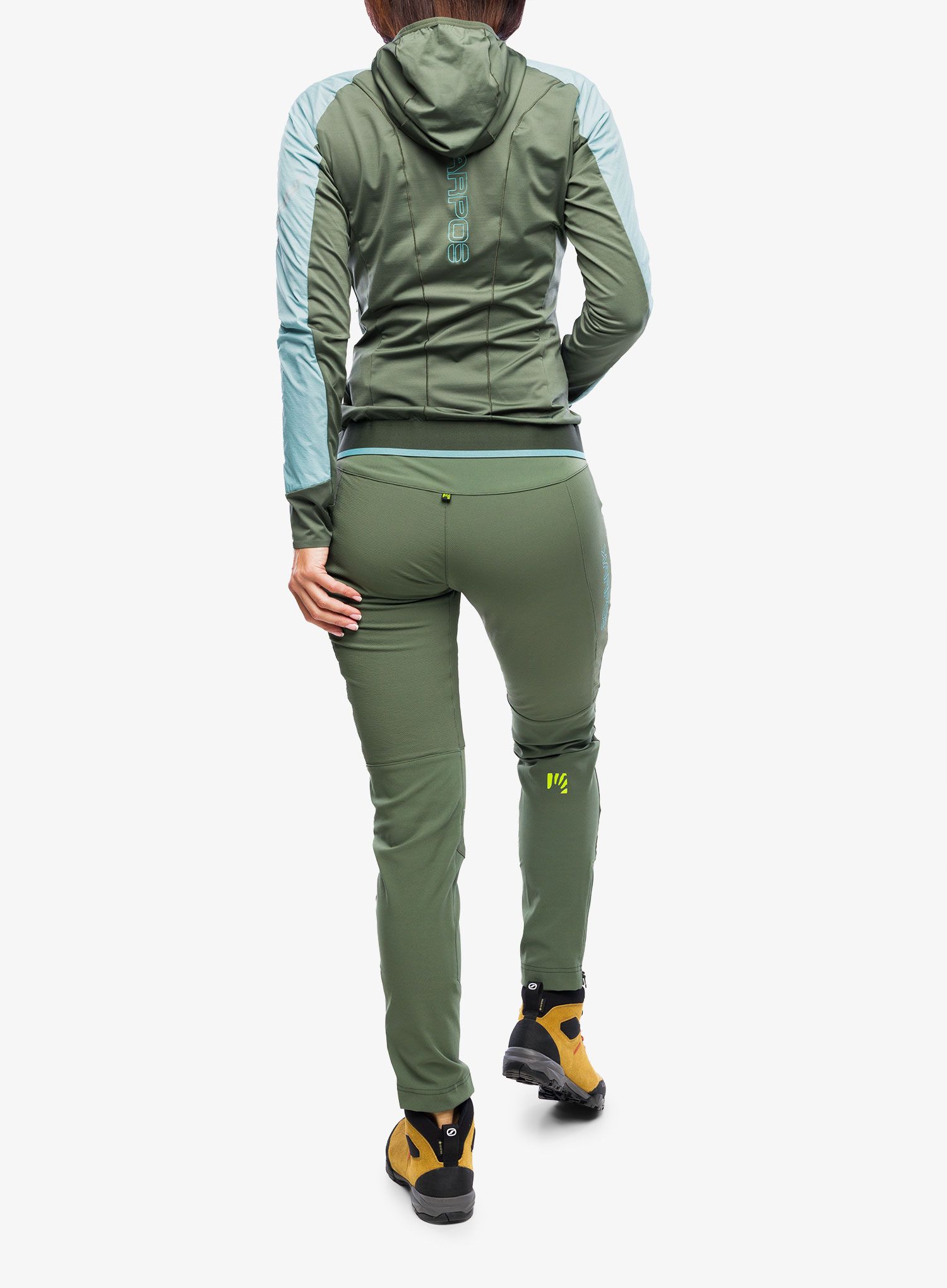 Куртка для бігу жіноча Karpos Lavaredo Winter Jacket - aqua sky/thyme