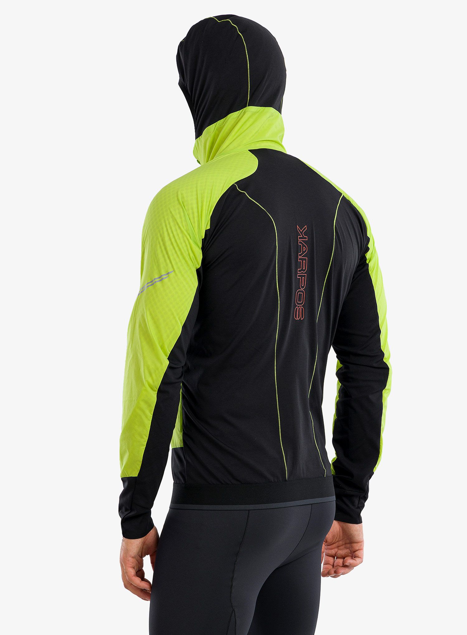 Куртка для бігу Karpos Lavaredo Winter Jacket - lime green/black