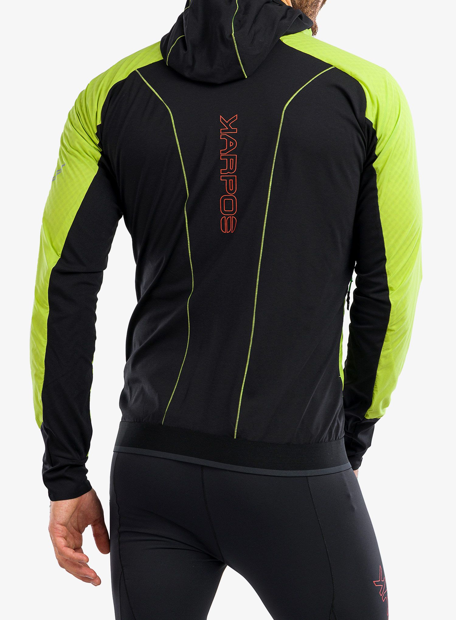 Куртка для бігу Karpos Lavaredo Winter Jacket - lime green/black