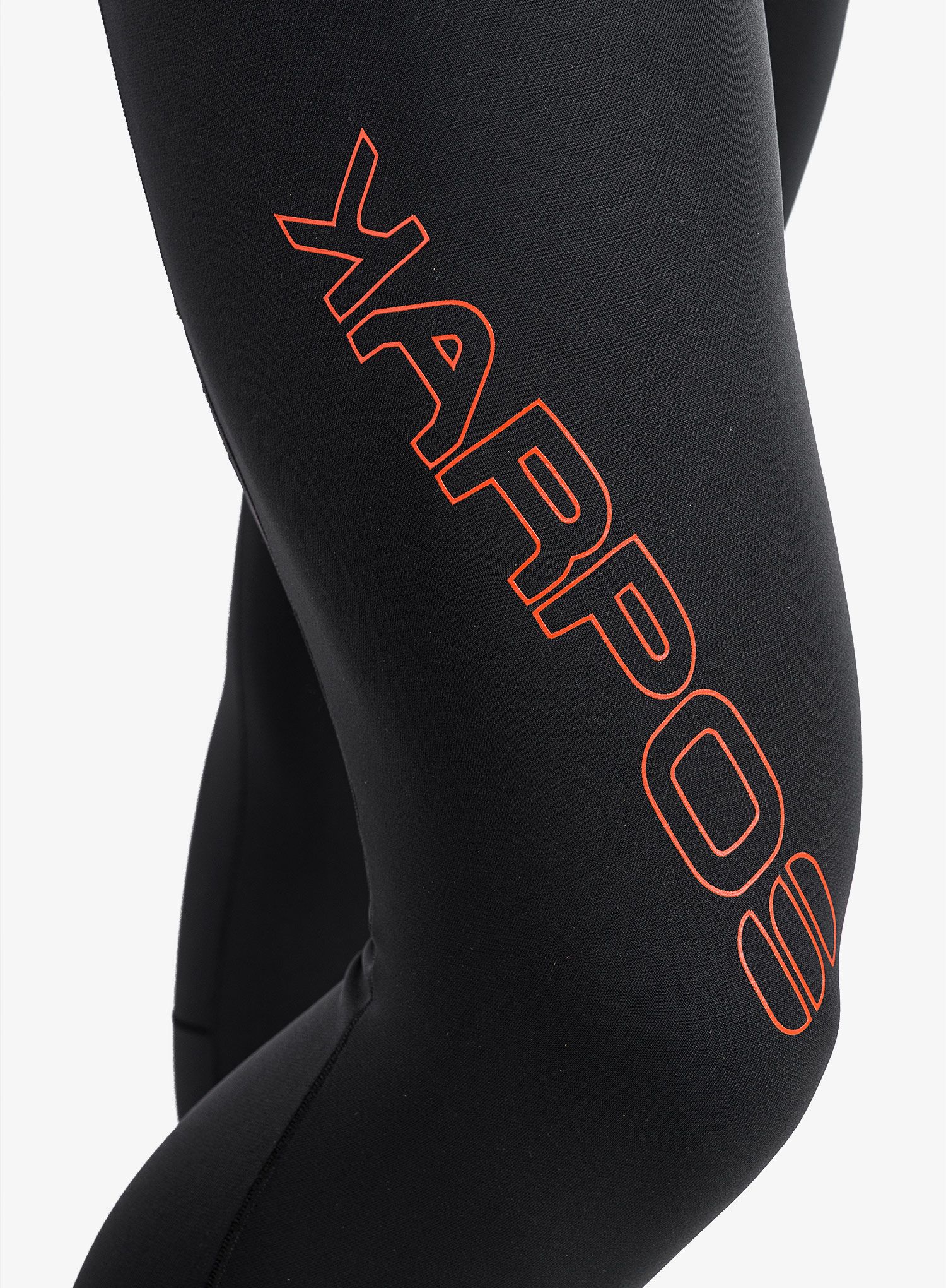 Легінси для бігу Karpos Lavaredo Winter Tight - black/lime green/grenadine
