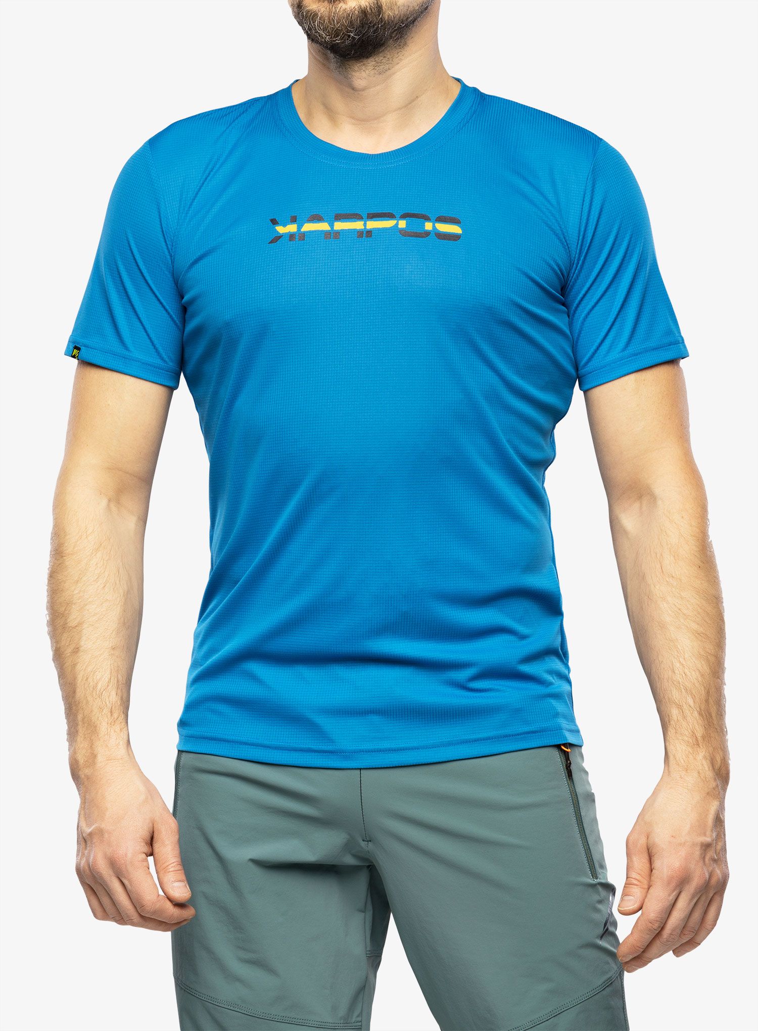 Футболка Karpos Loma Jersey - indigo bunting/high visibility