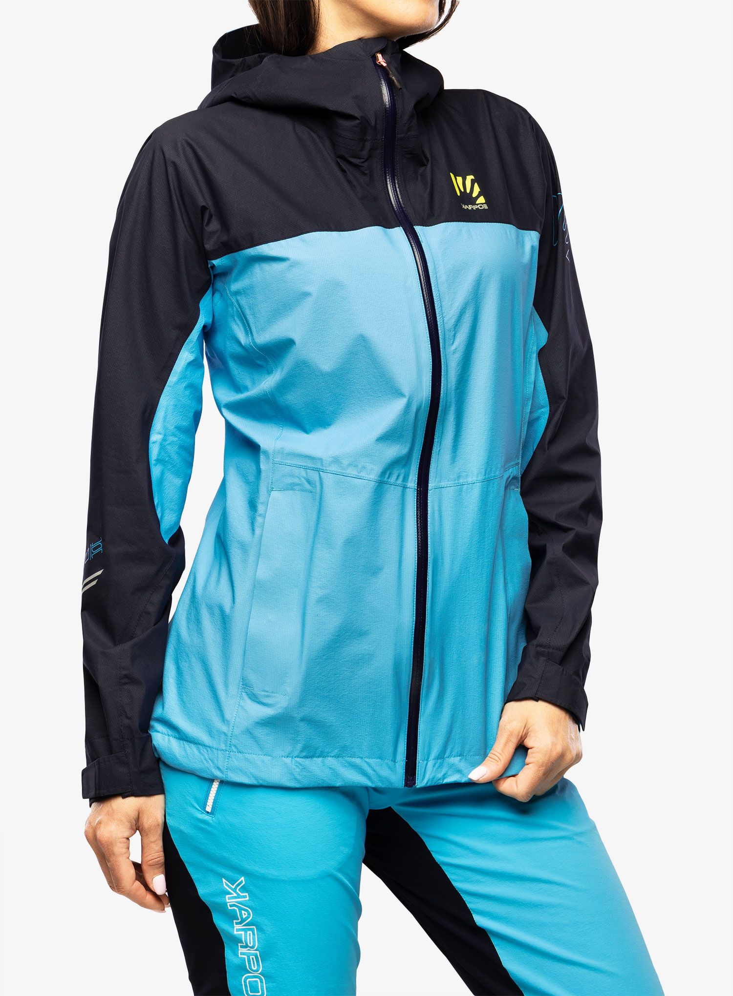 Куртка дощовик жіноча Karpos Lot Rain Jacket - blue atoll/sky captain