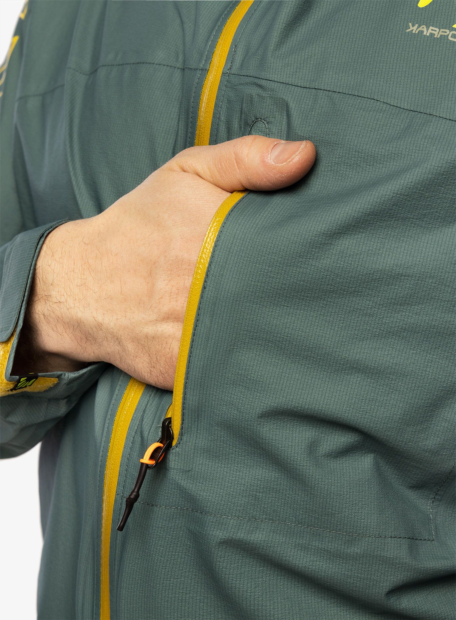 Куртка дощовик Karpos Lot Rain Jacket - north atlantic/lemon curry