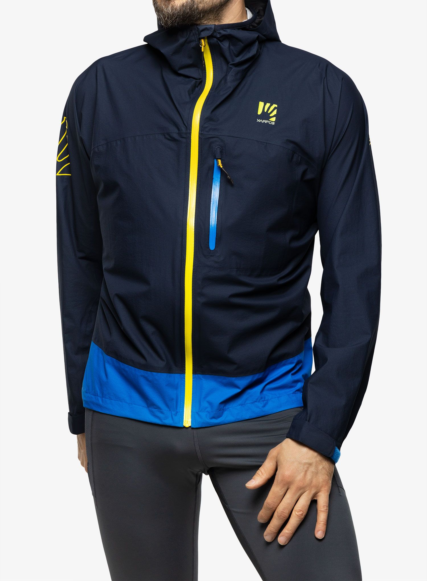 Куртка Karpos Lot Rain Jacket - outer space/indigo bunting