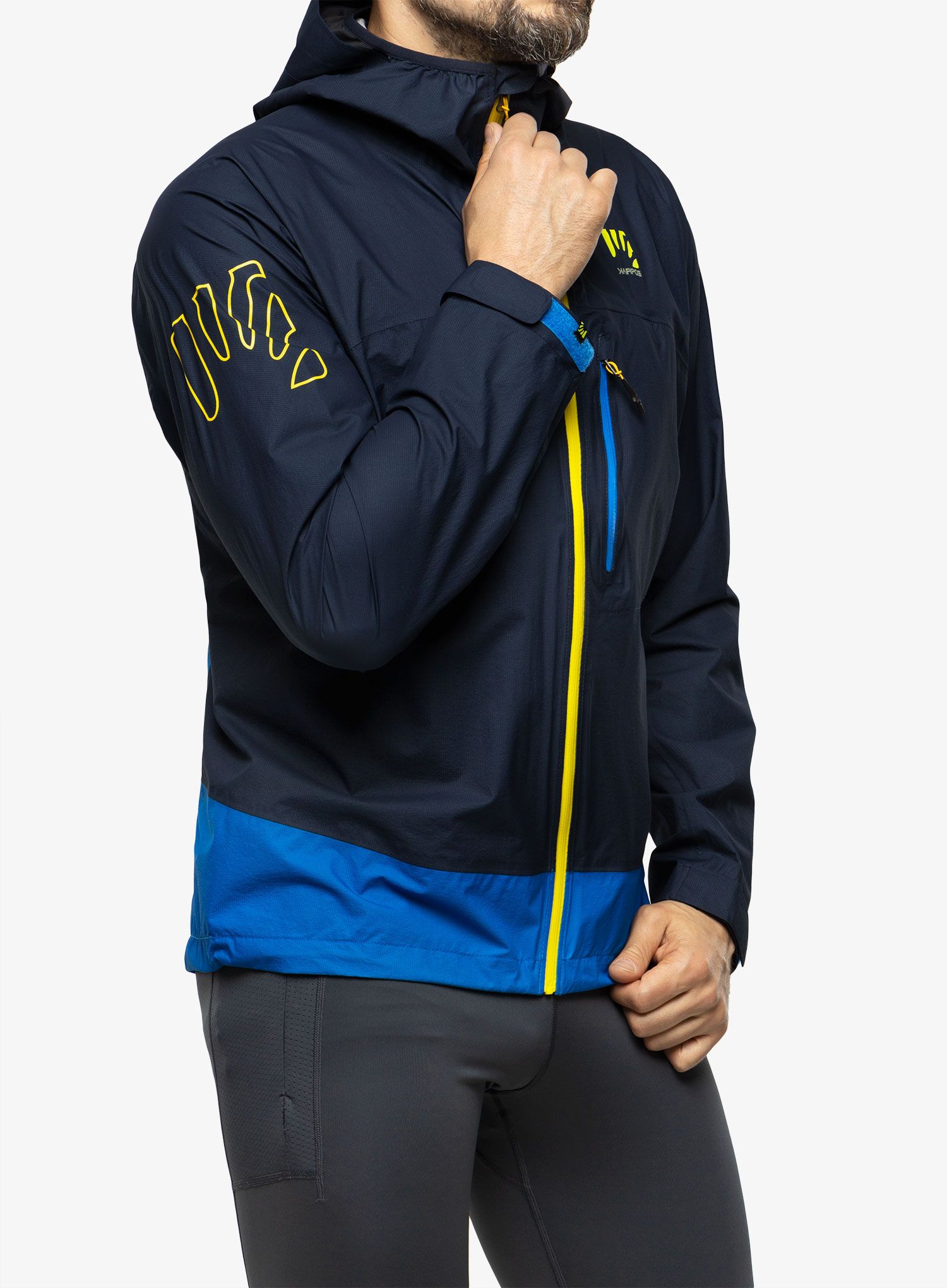 Куртка Karpos Lot Rain Jacket - outer space/indigo bunting