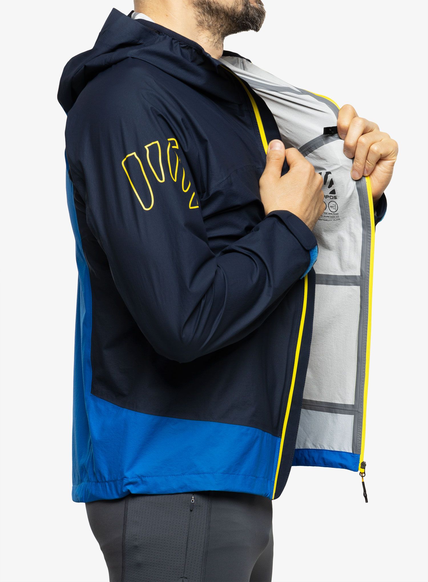 Куртка Karpos Lot Rain Jacket - outer space/indigo bunting