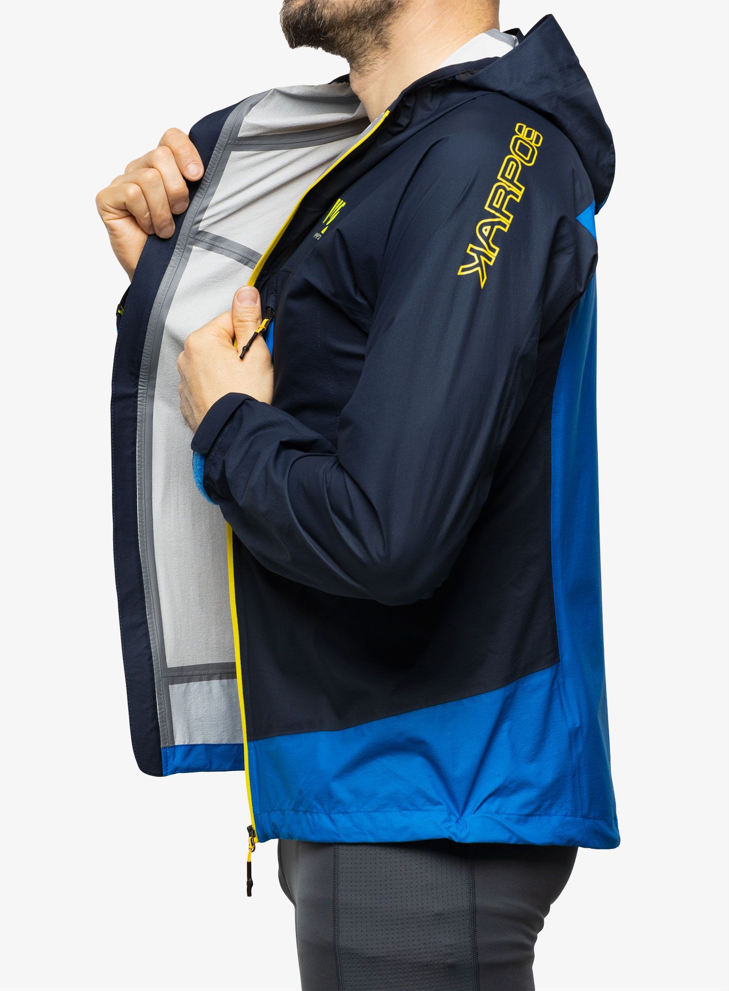 Куртка Karpos Lot Rain Jacket - outer space/indigo bunting