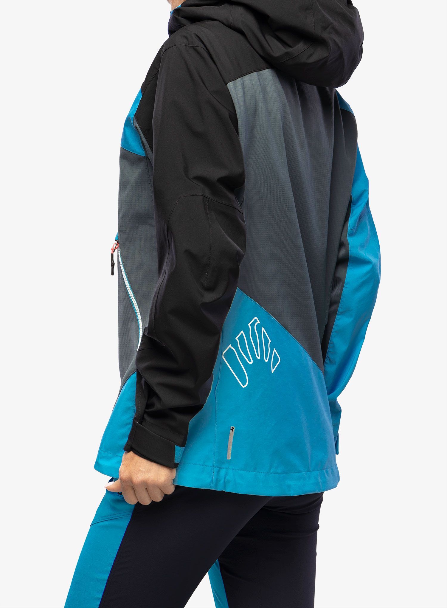 Куртка лижна жіноча Karpos Marmolada Jacket - dark slate/blue atoll/black