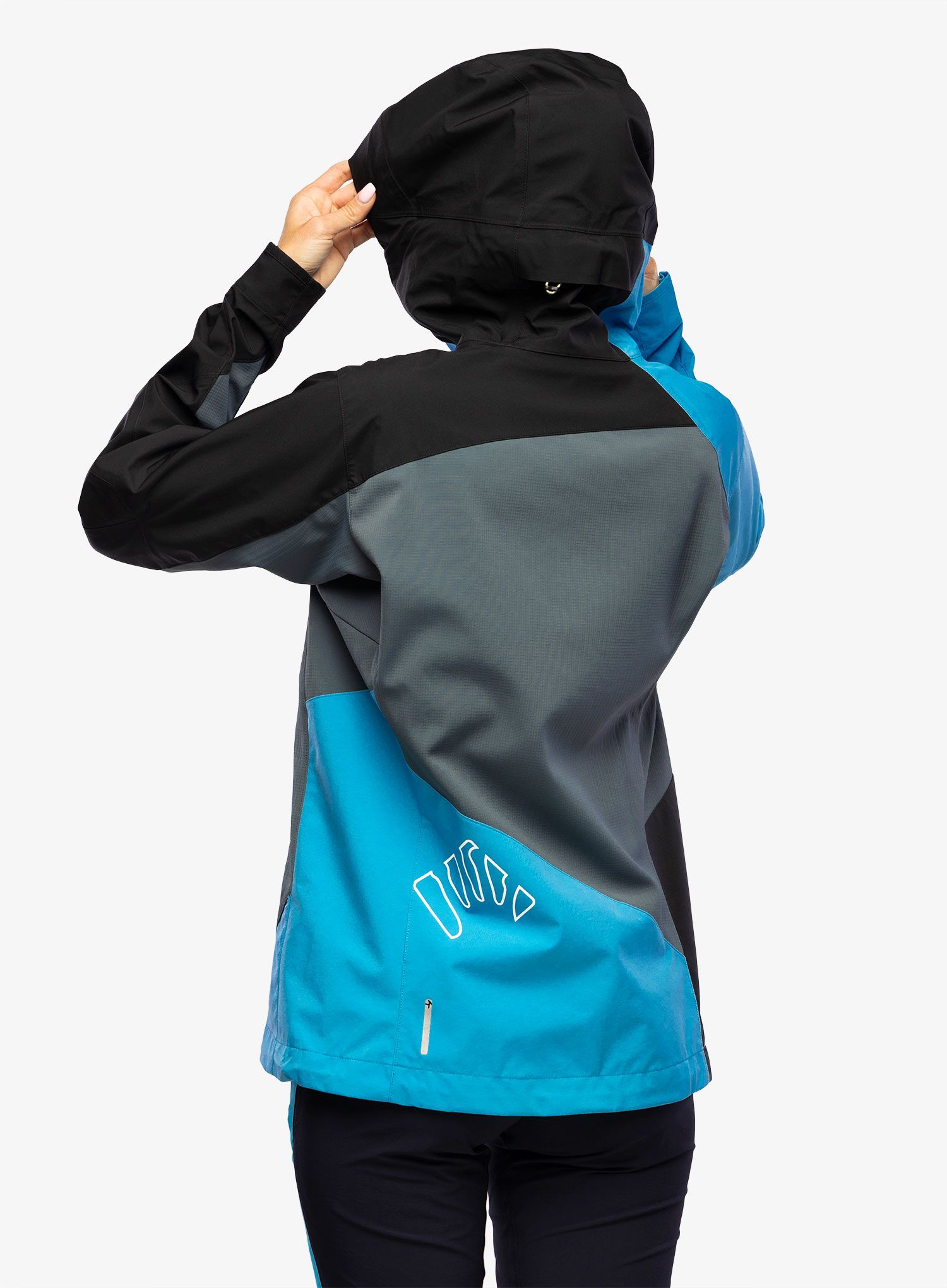 Куртка лижна жіноча Karpos Marmolada Jacket - dark slate/blue atoll/black