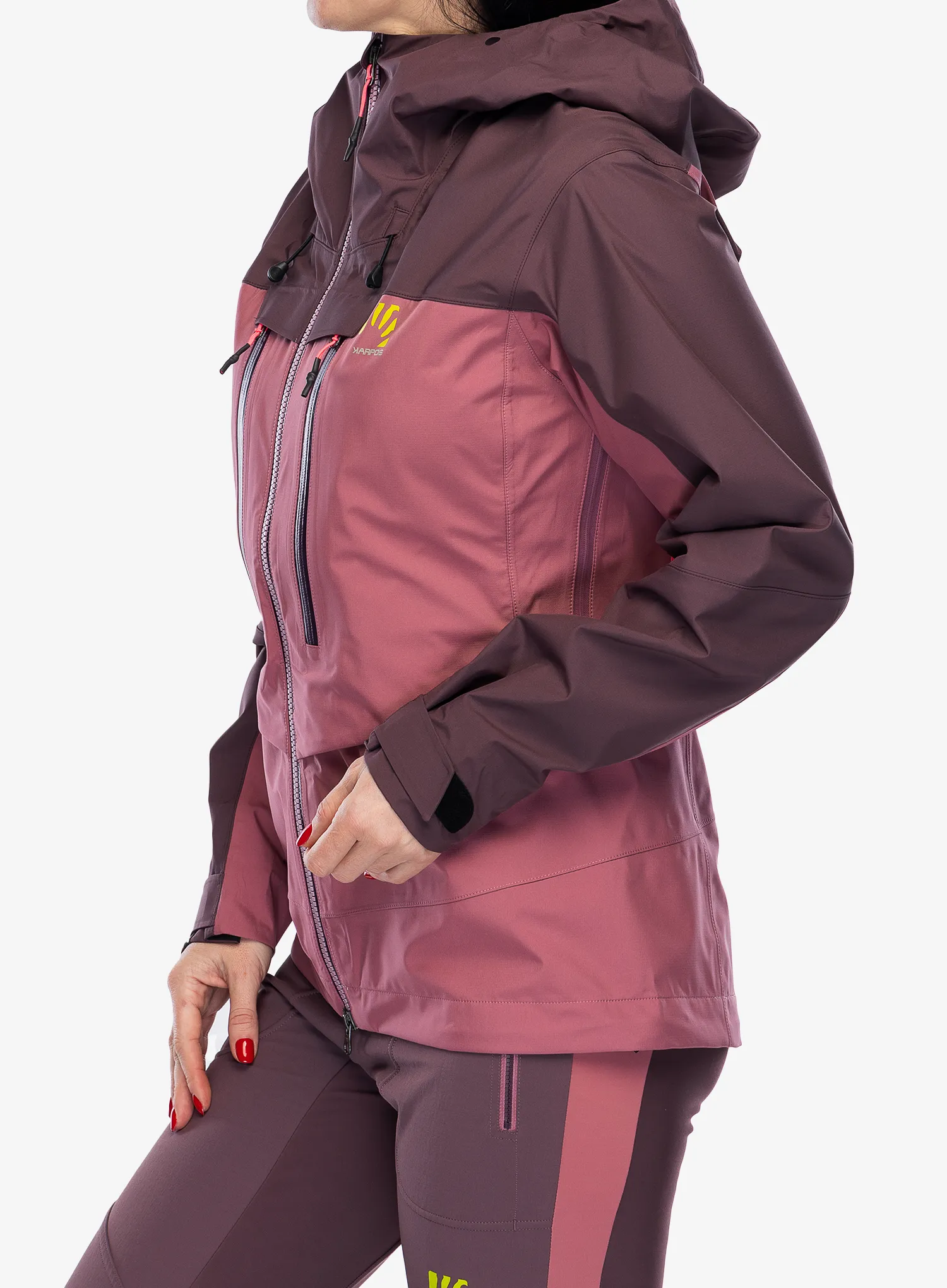 Куртка скітурингова жіноча Karpos Midi Shell Jacket - deco rose/huckleberry