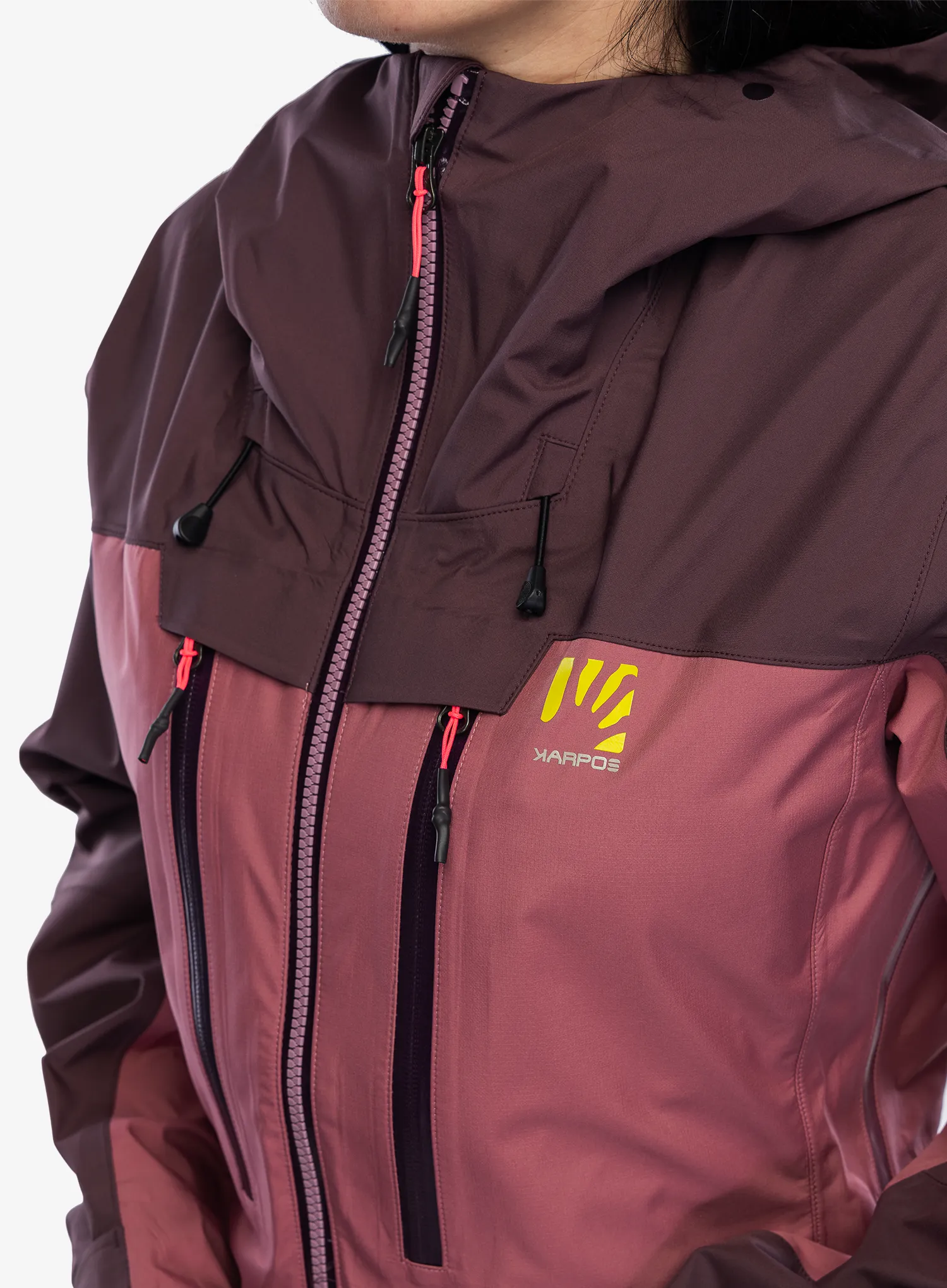Куртка скітурингова жіноча Karpos Midi Shell Jacket - deco rose/huckleberry