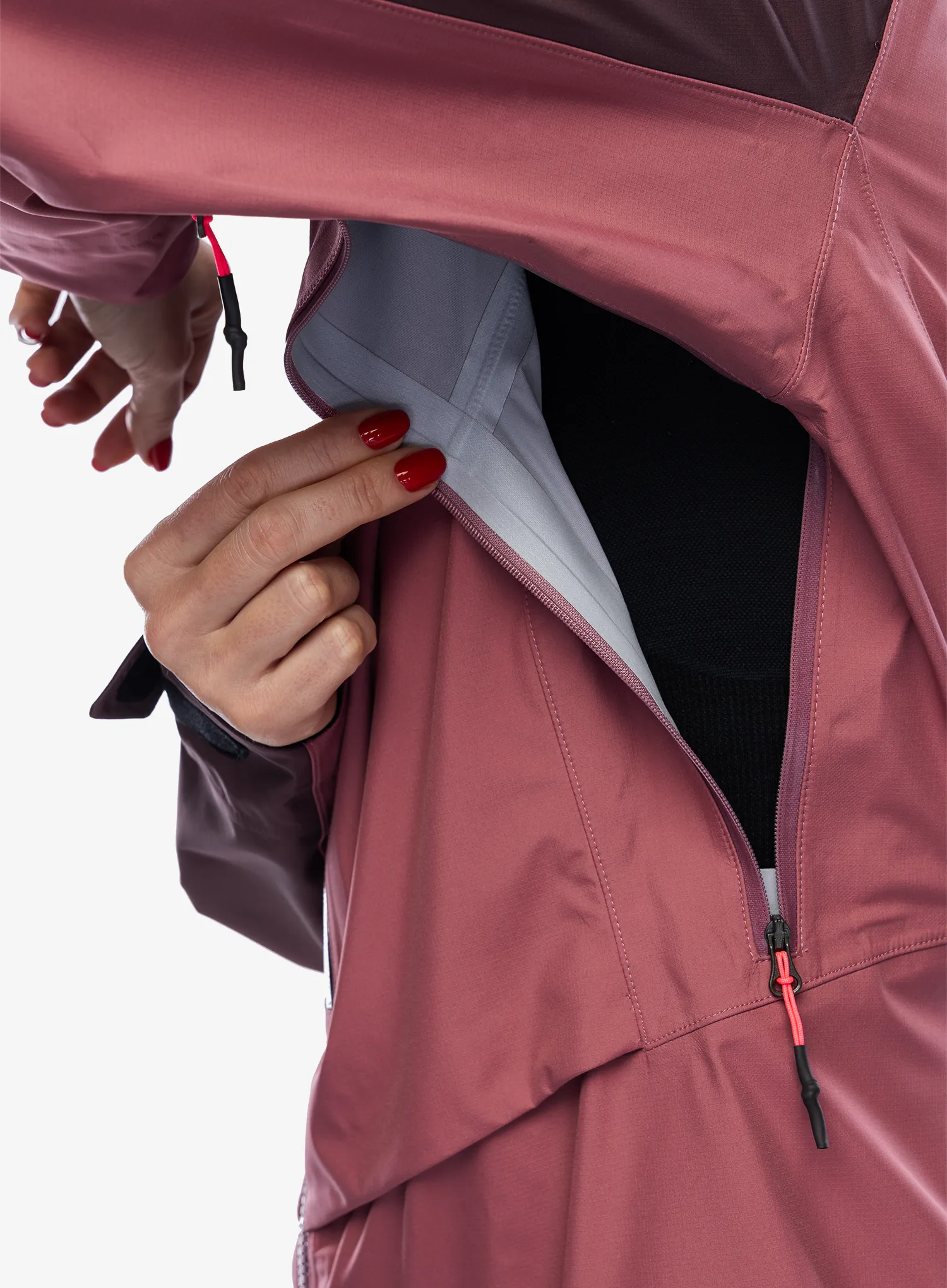 Куртка скітурингова жіноча Karpos Midi Shell Jacket - deco rose/huckleberry