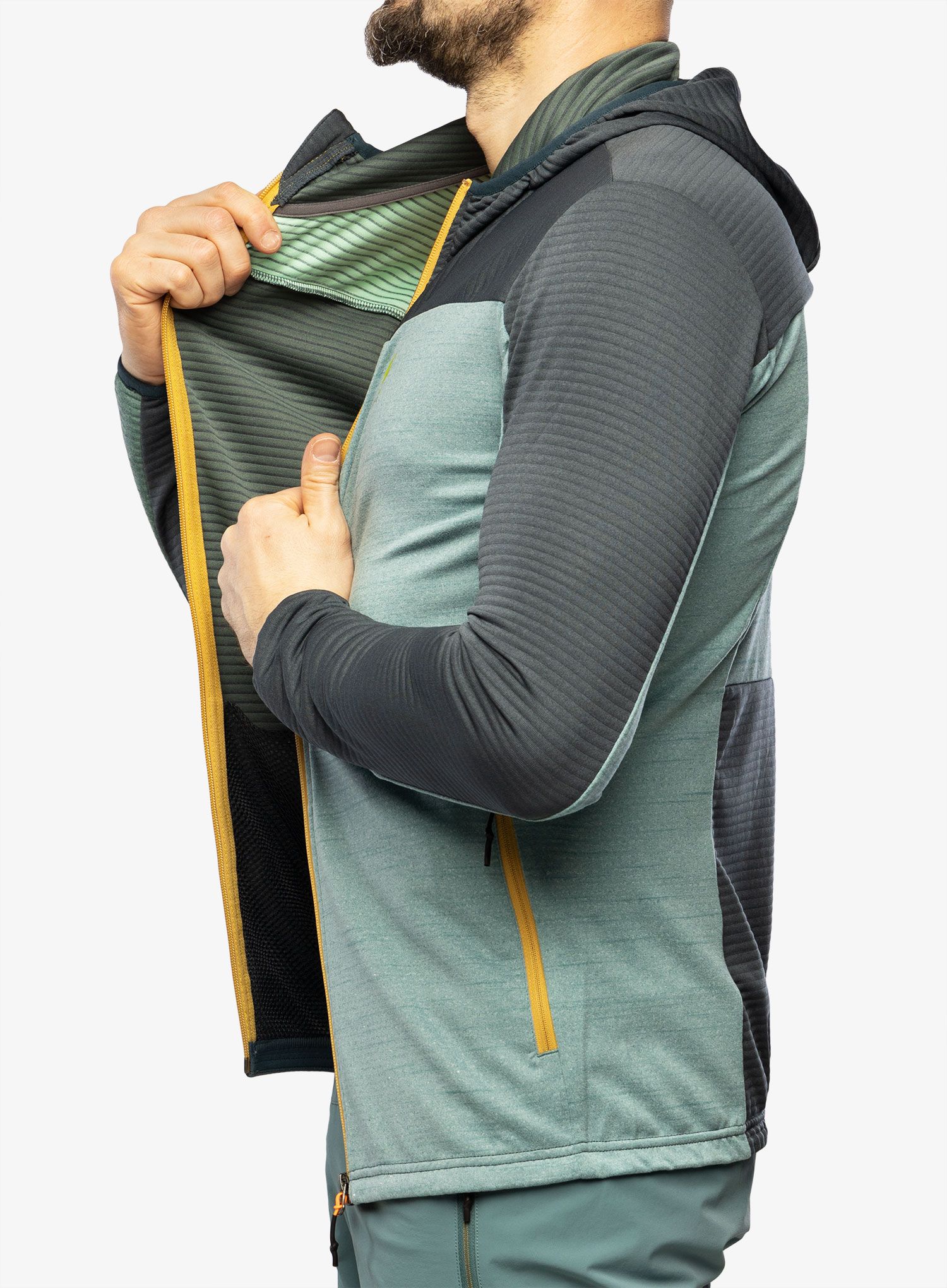 Кофта з каптуром Karpos Nuvolau Fleece - north atlantic/dark slate