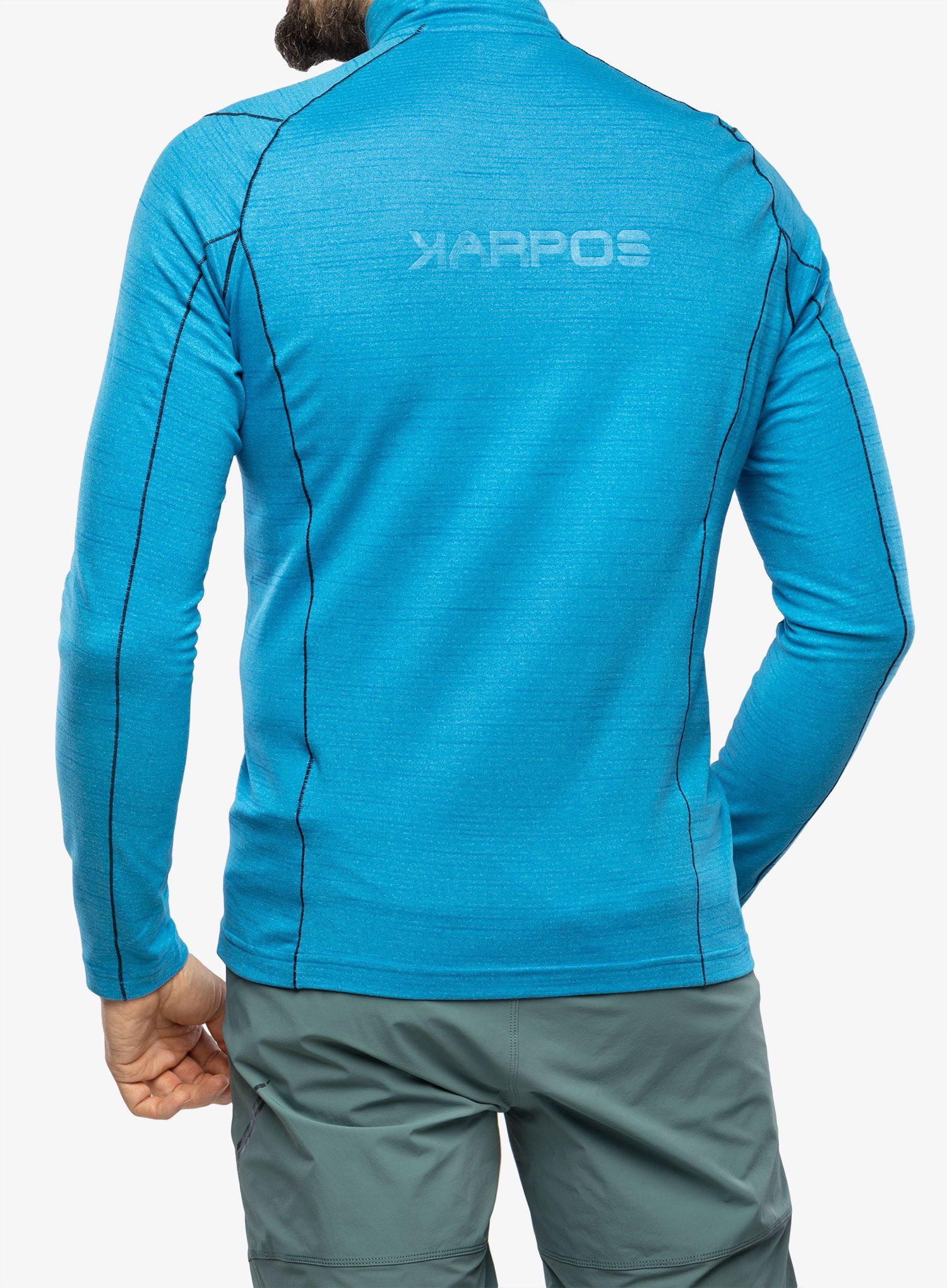 Кофта на замку Karpos Pomedes Fleece - indigo bunting/outer space