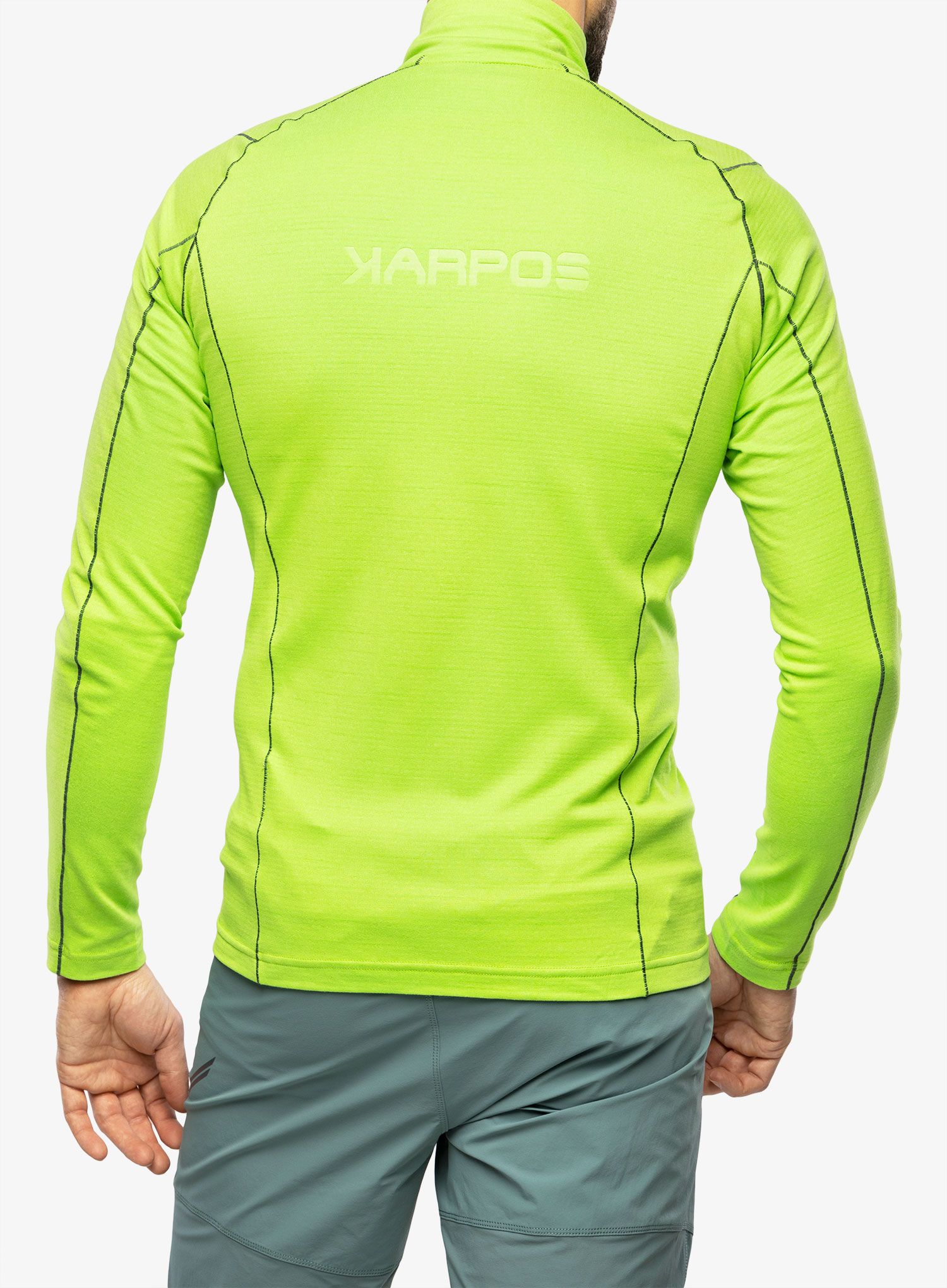 Кофта Karpos Pomedes Fleece - jasmine green/ombre blue