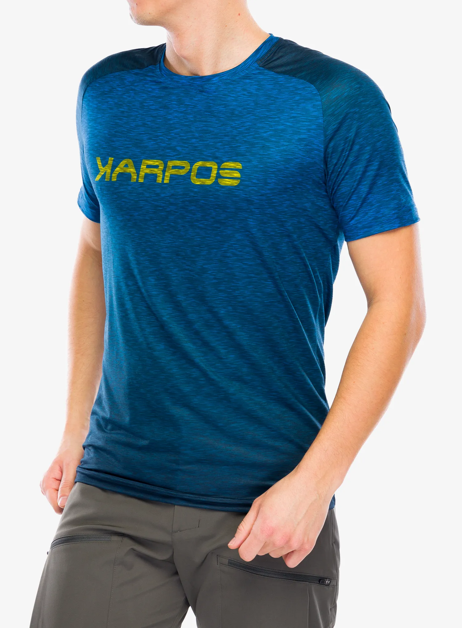 Футболка Karpos Prato Piazza Jersey - out space/indigo bunt/high vis