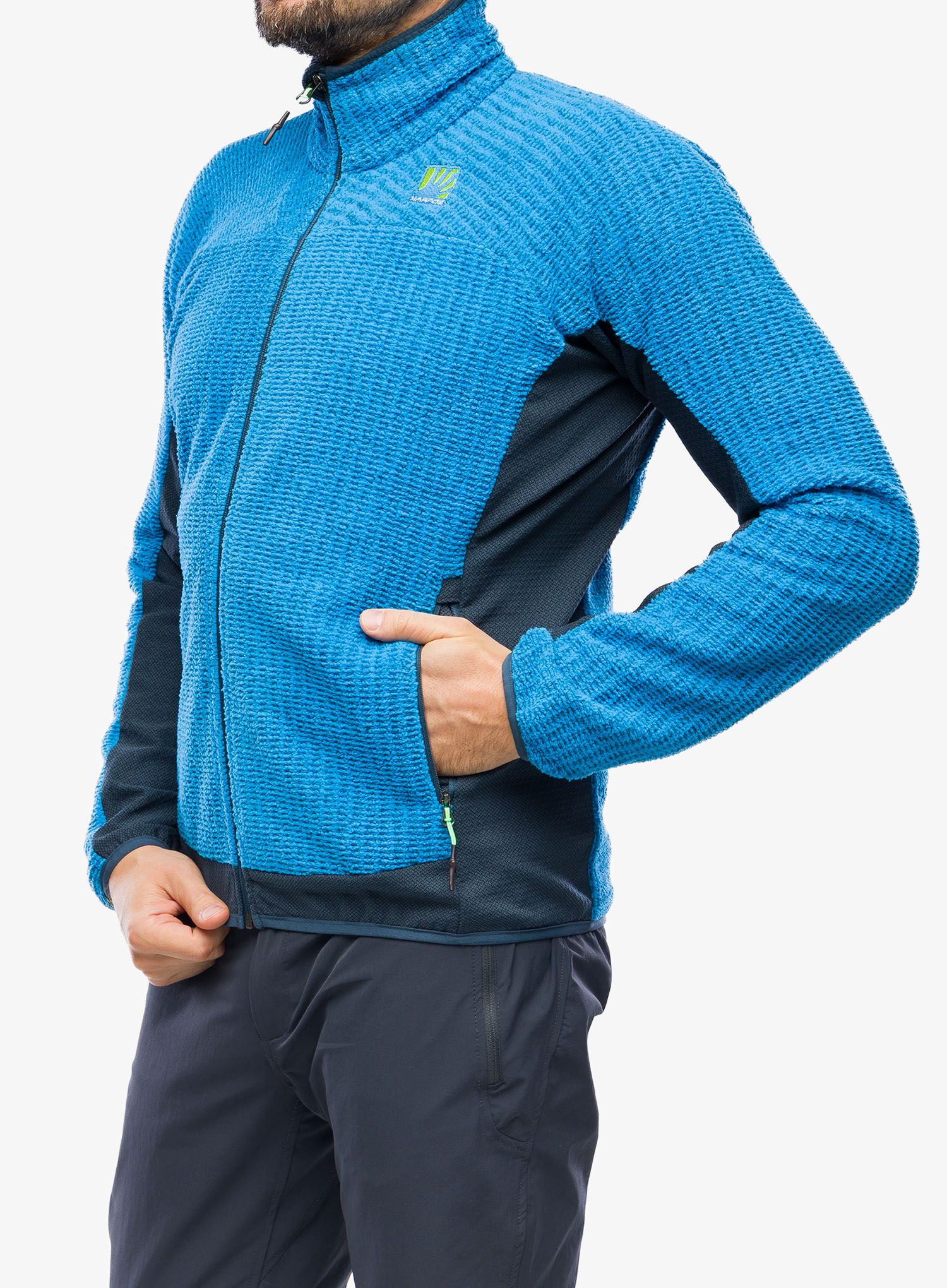 Кофта флісова Karpos Rocchetta Fleece - diva blue/midnight