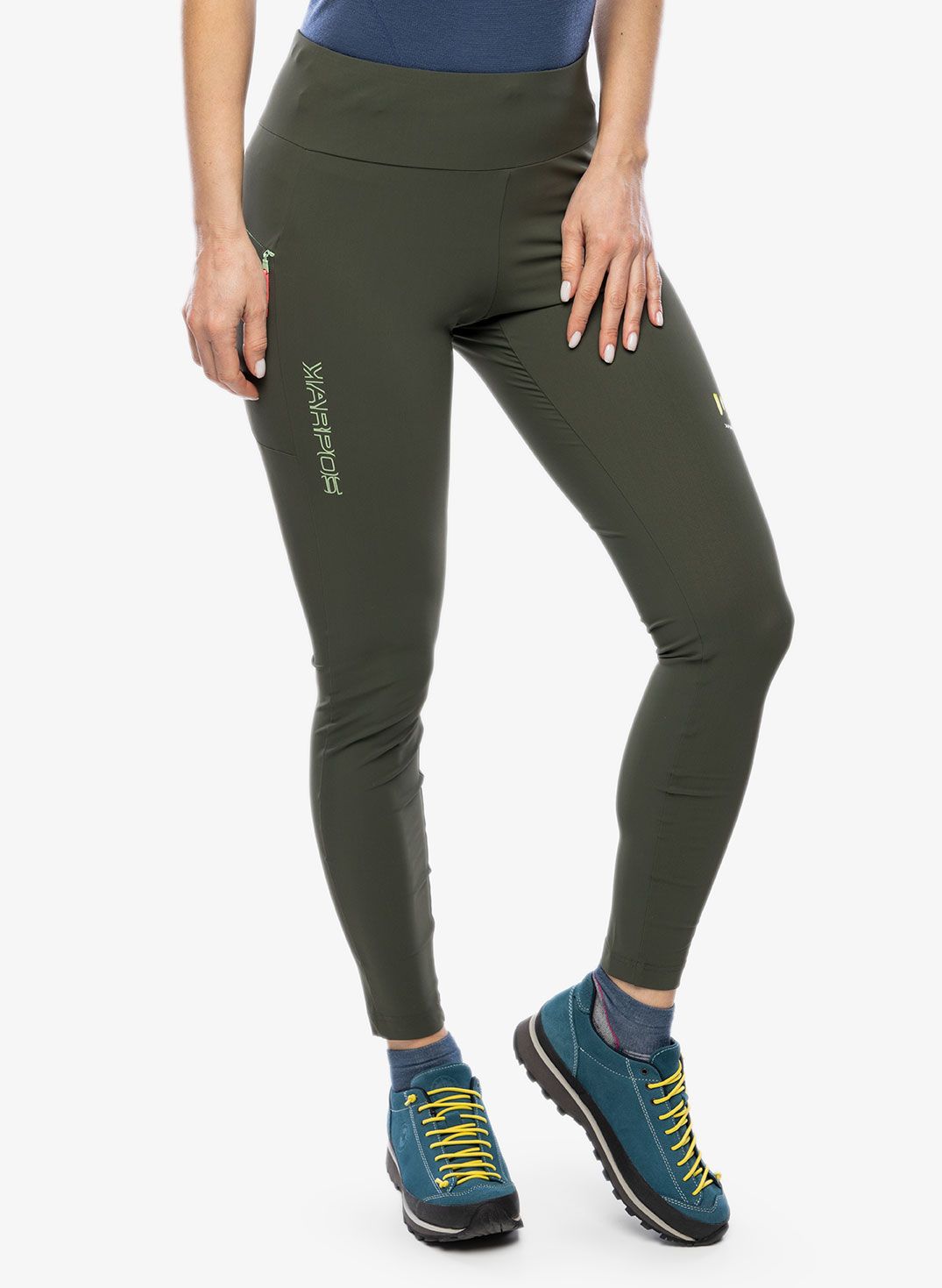 Легінси жіночі Karpos Rock Evo Tights - rifle green