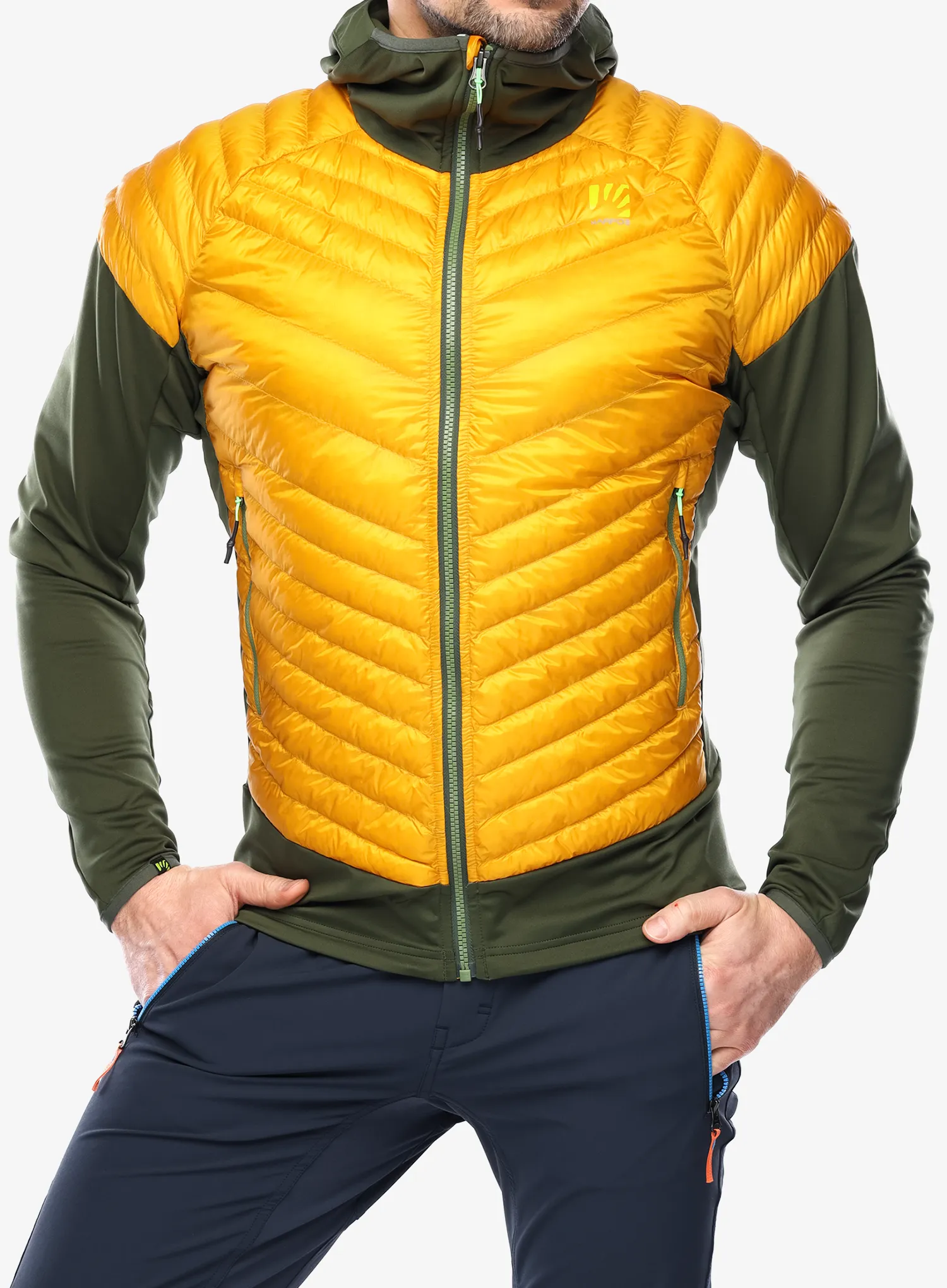 Куртка гібридна Karpos Sass De Mura Jacket - radiant/rifle green