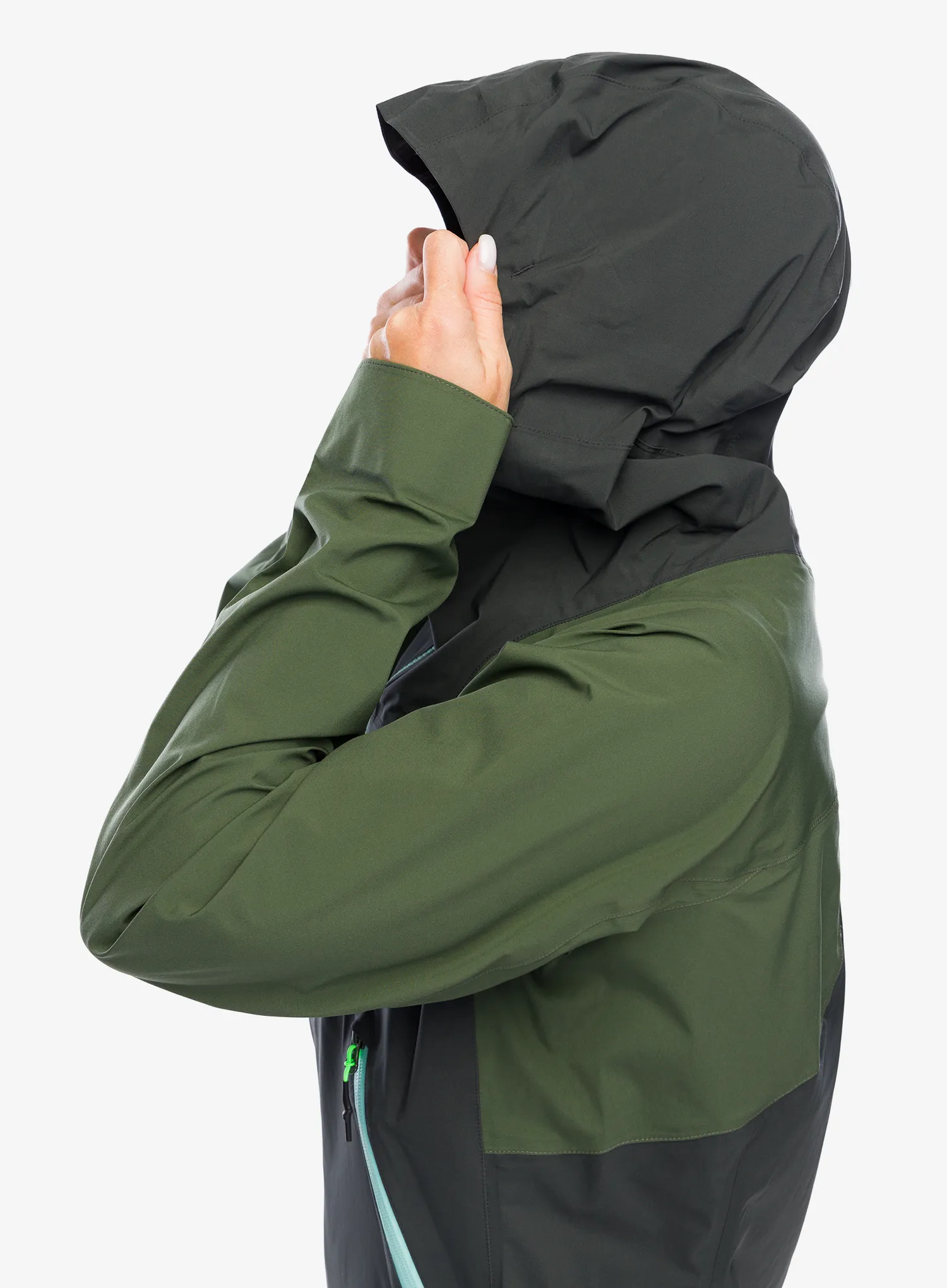 Куртка жіноча Karpos Valsesia Shell Jacket - black sand/thyme