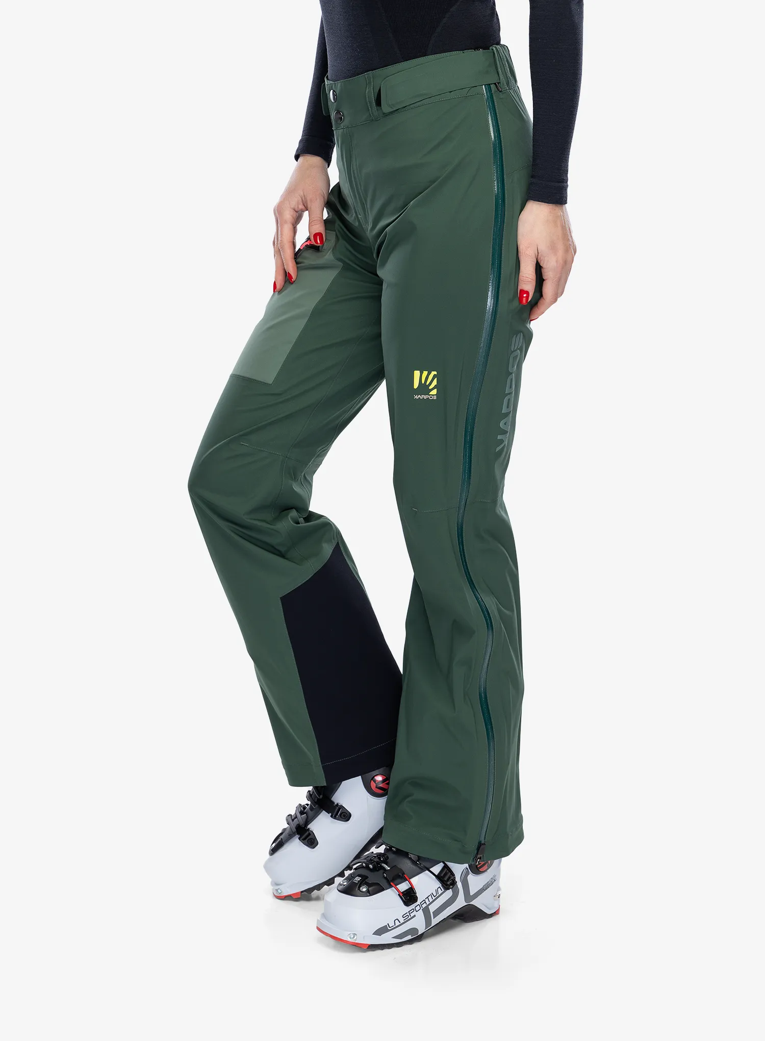 Штани жіночі Karpos Valsesia Shell Pants - jungle green/duck green