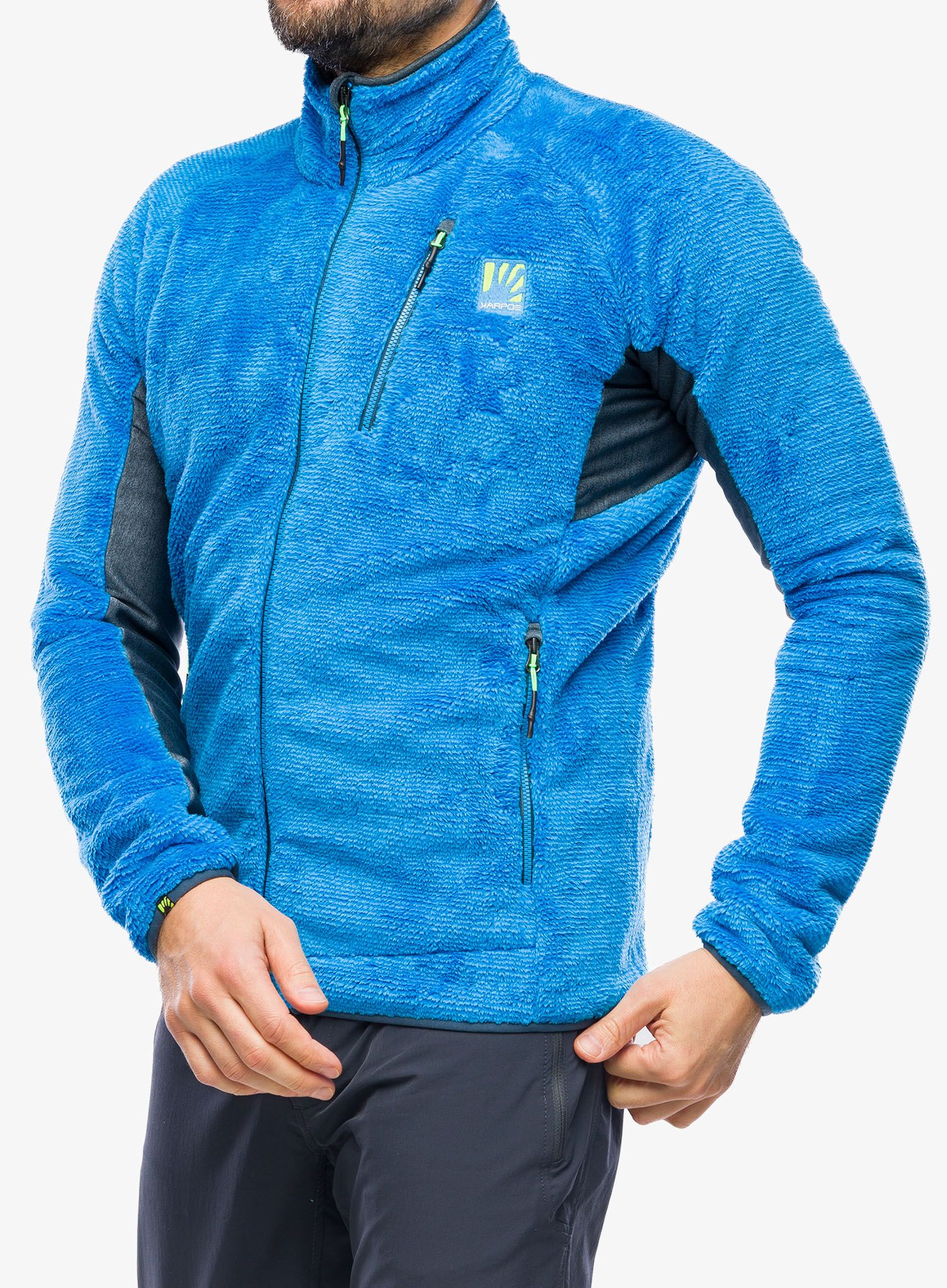 Кофта флісова Karpos Vertice Fleece - diva blue