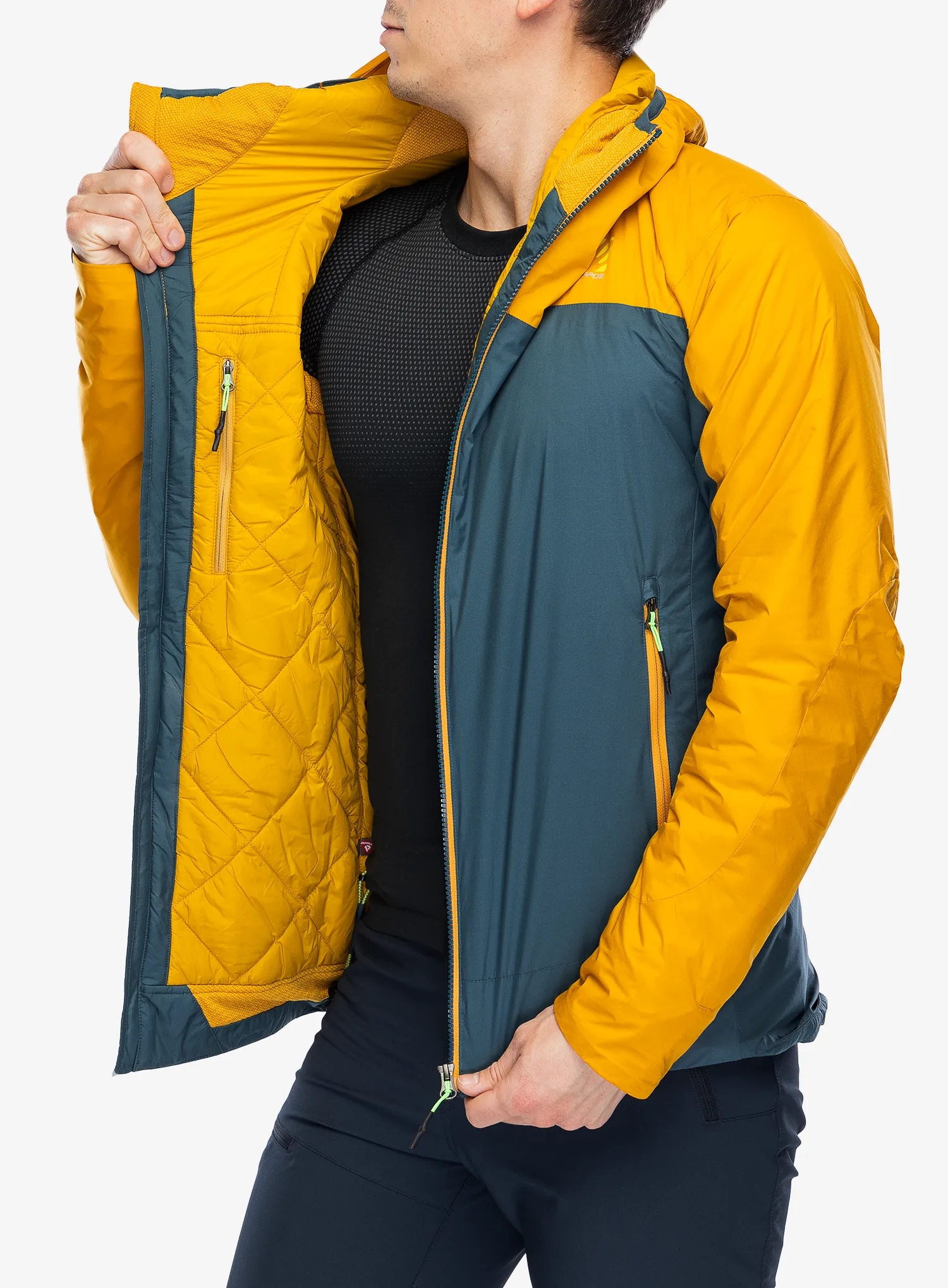 Куртка утеплена Karpos Vinson Evo Jacket - stargazer/golden