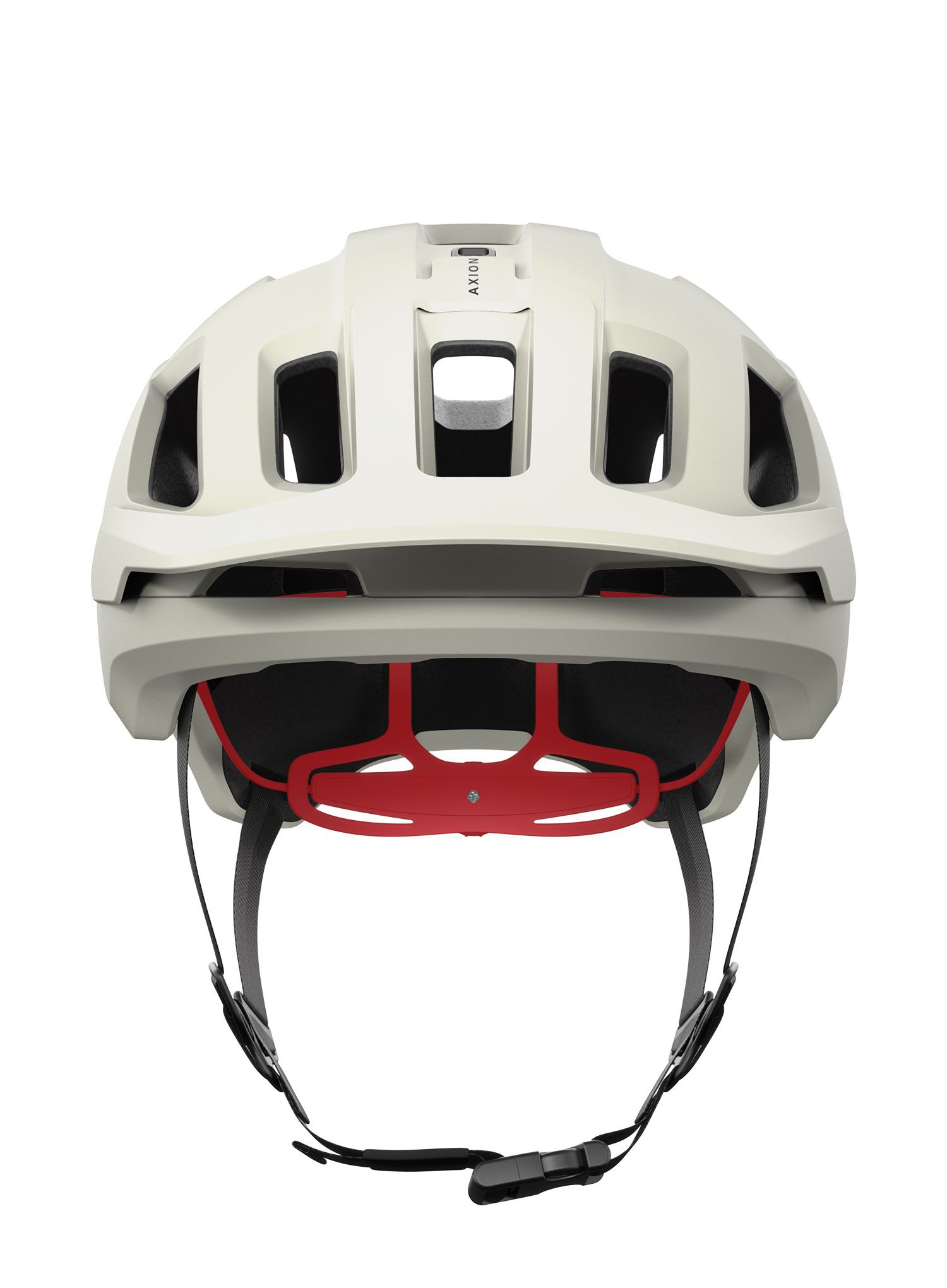 Шолом велосипедний POC Axion Race Mips - selentine white/calcite blue