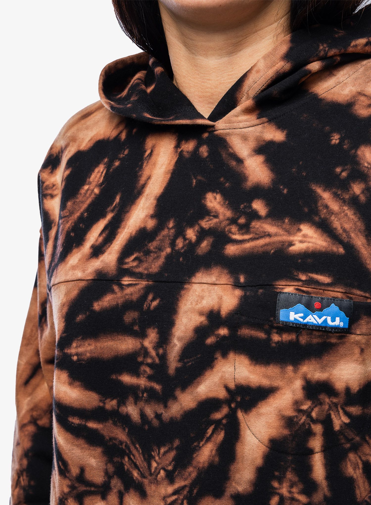 Кофта з каптуром жіноча Kavu En Route - range tie dye