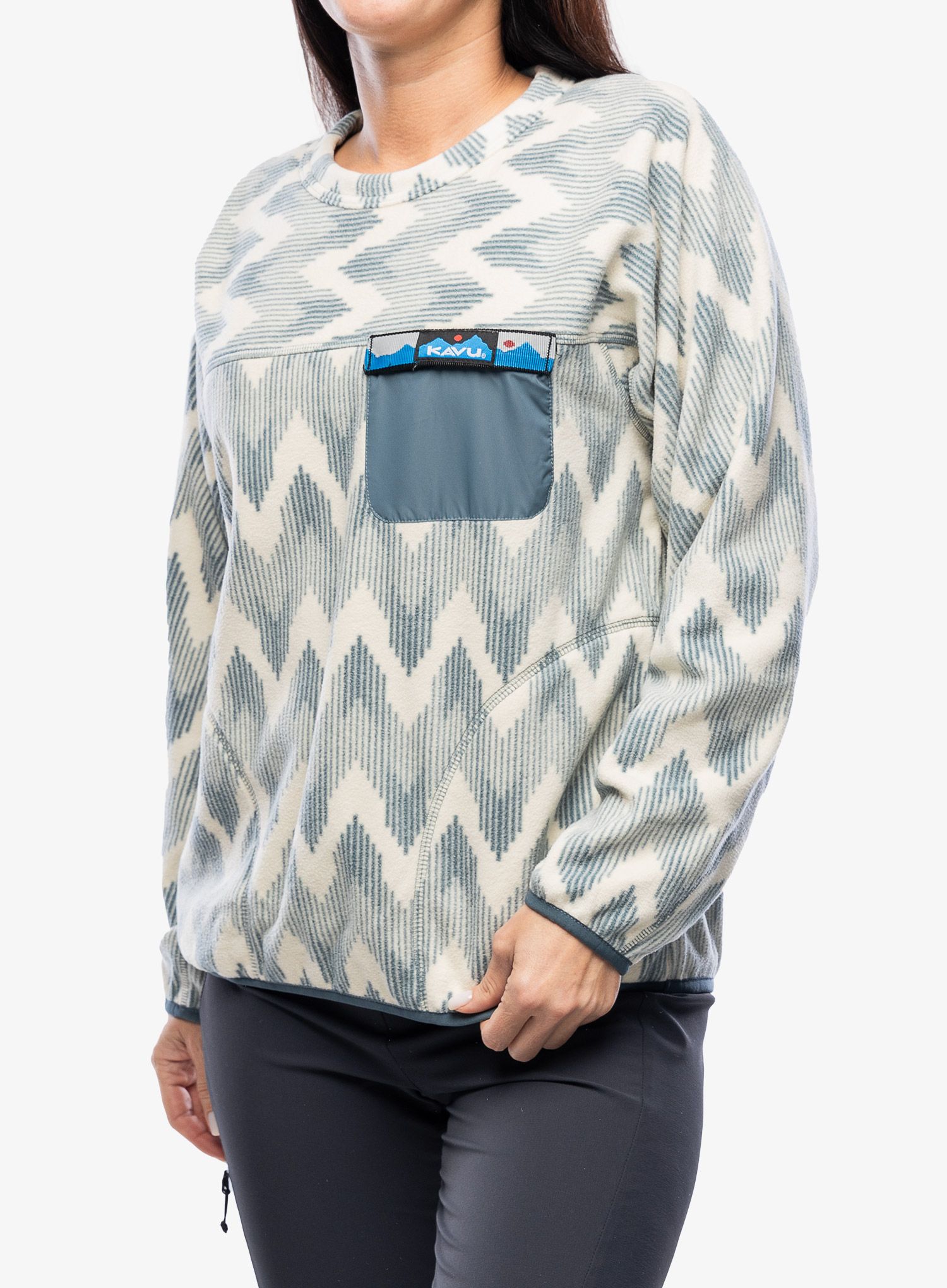 Кофта жіноча без каптура Kavu Kelowna - winter wave