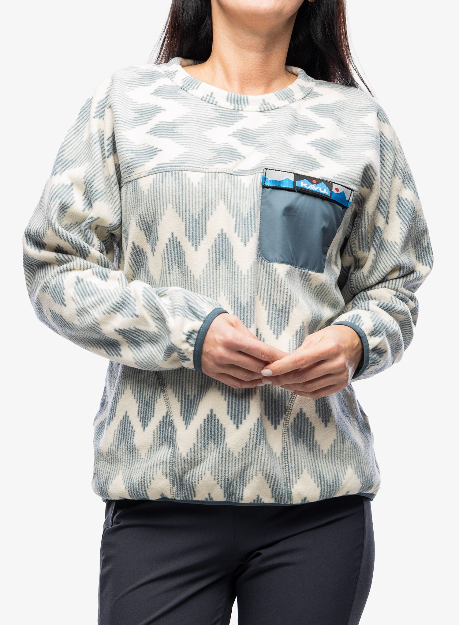 Кофта жіноча без каптура Kavu Kelowna - winter wave