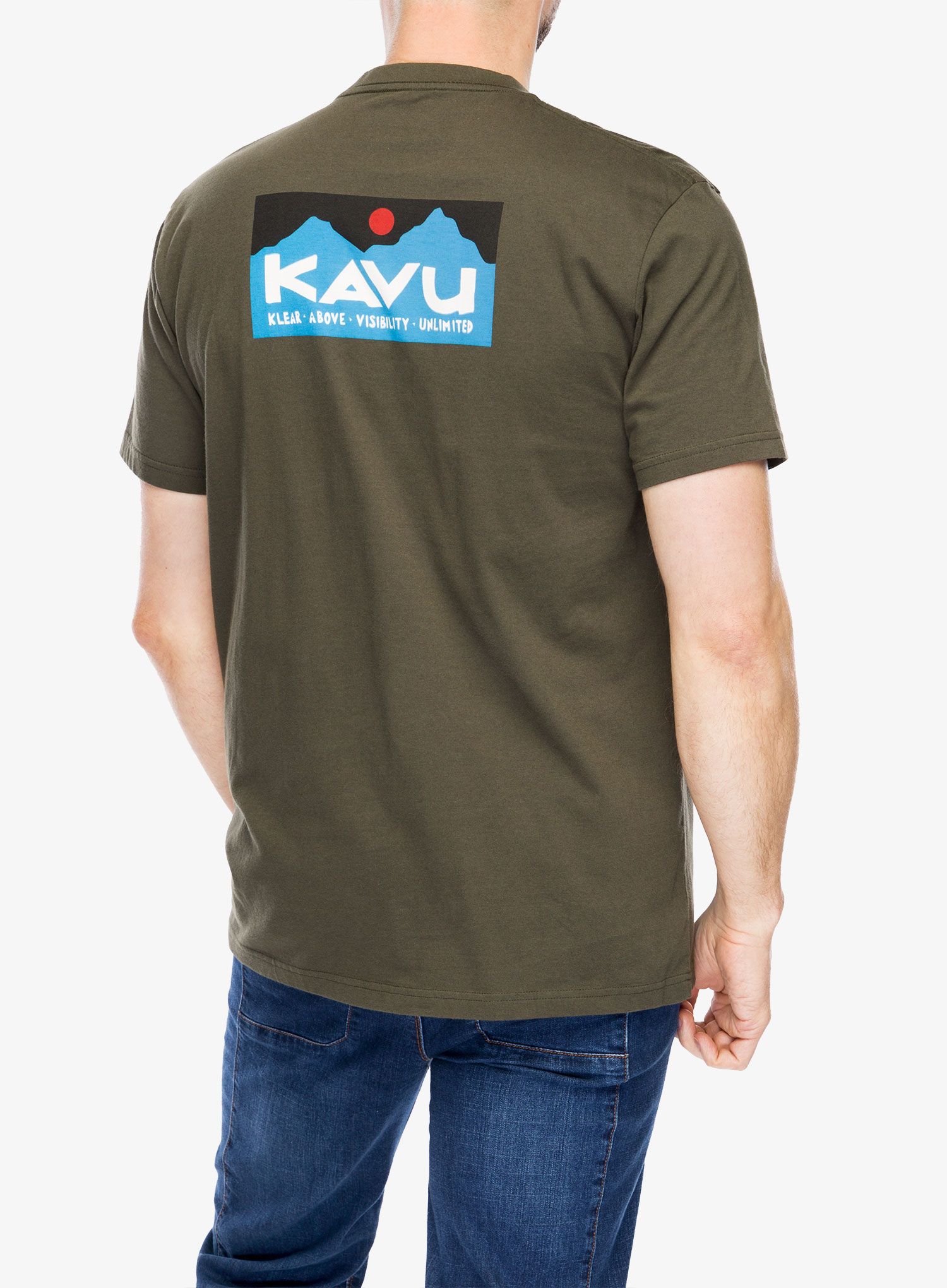 Футболка бавовняна Kavu Klear Above Etch Art - leaf