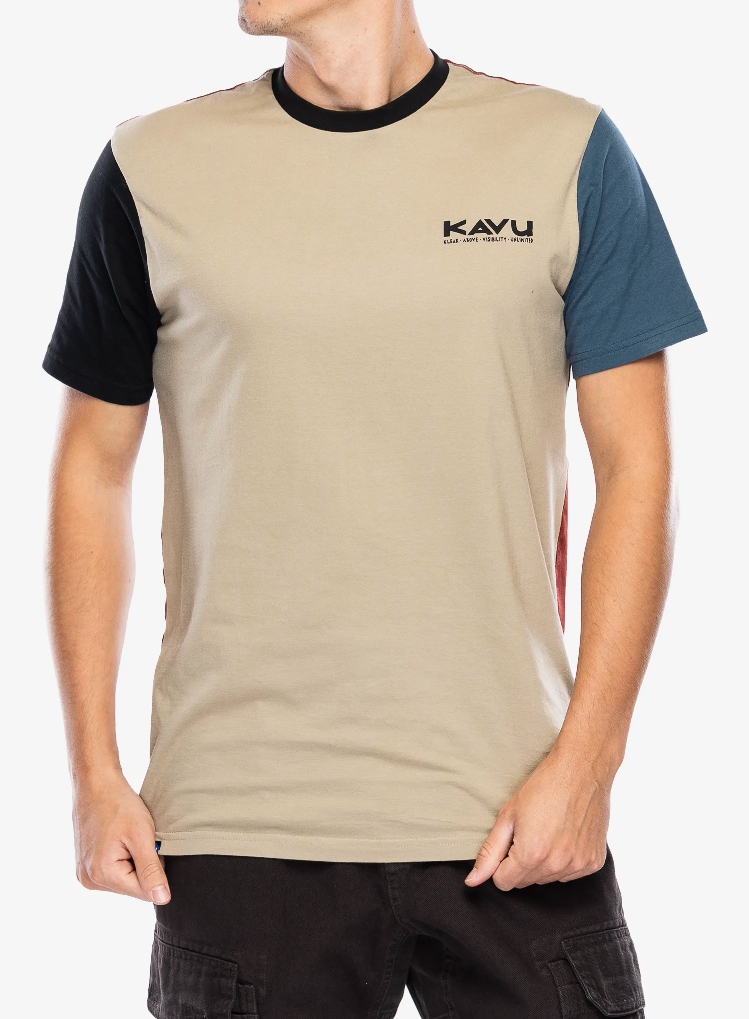 Футболка з принтом Kavu Klear Above Etch Art - marshall muster