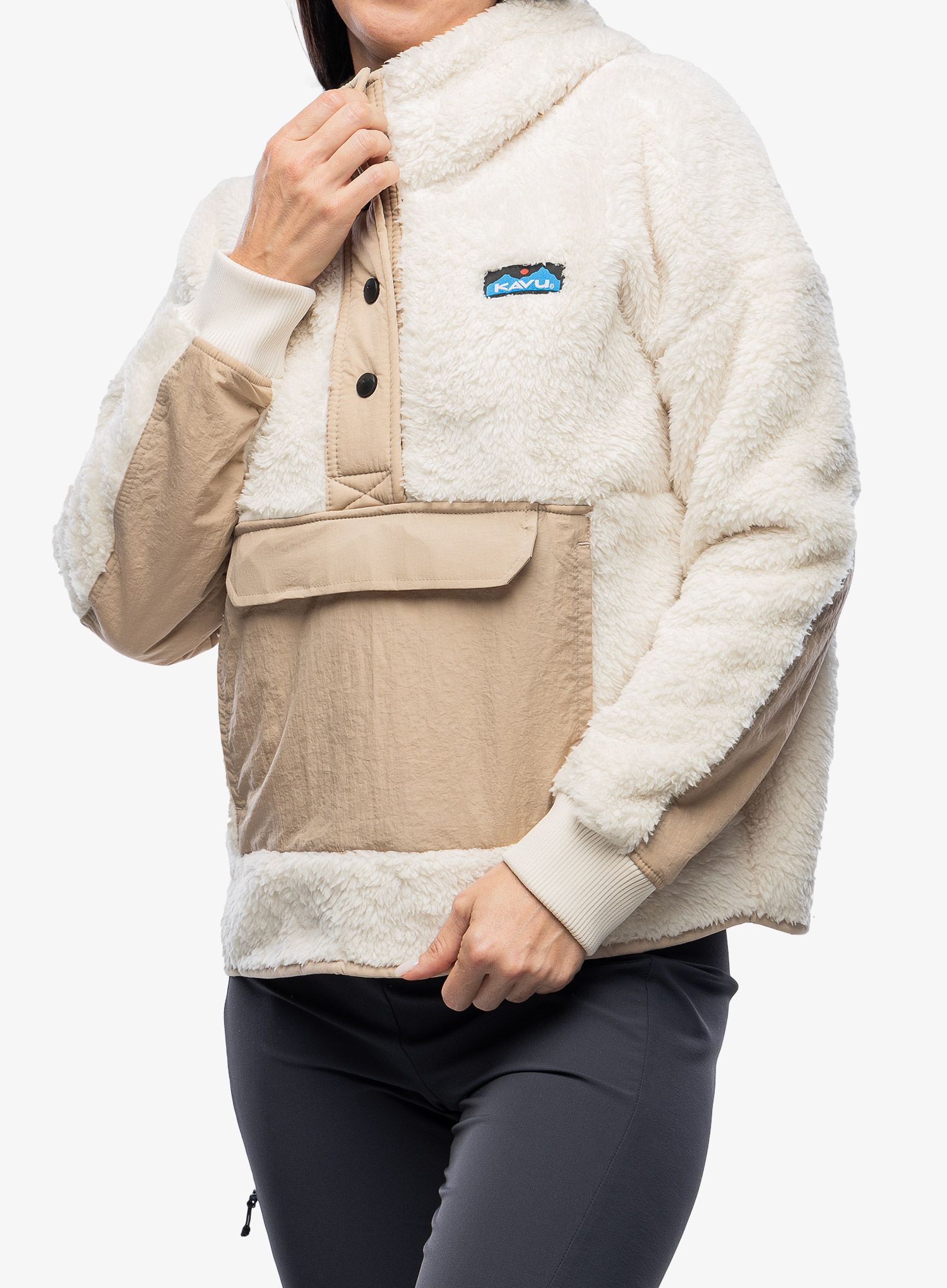 Кофта з каптуром жіноча Kavu Moon Ridge - chalk