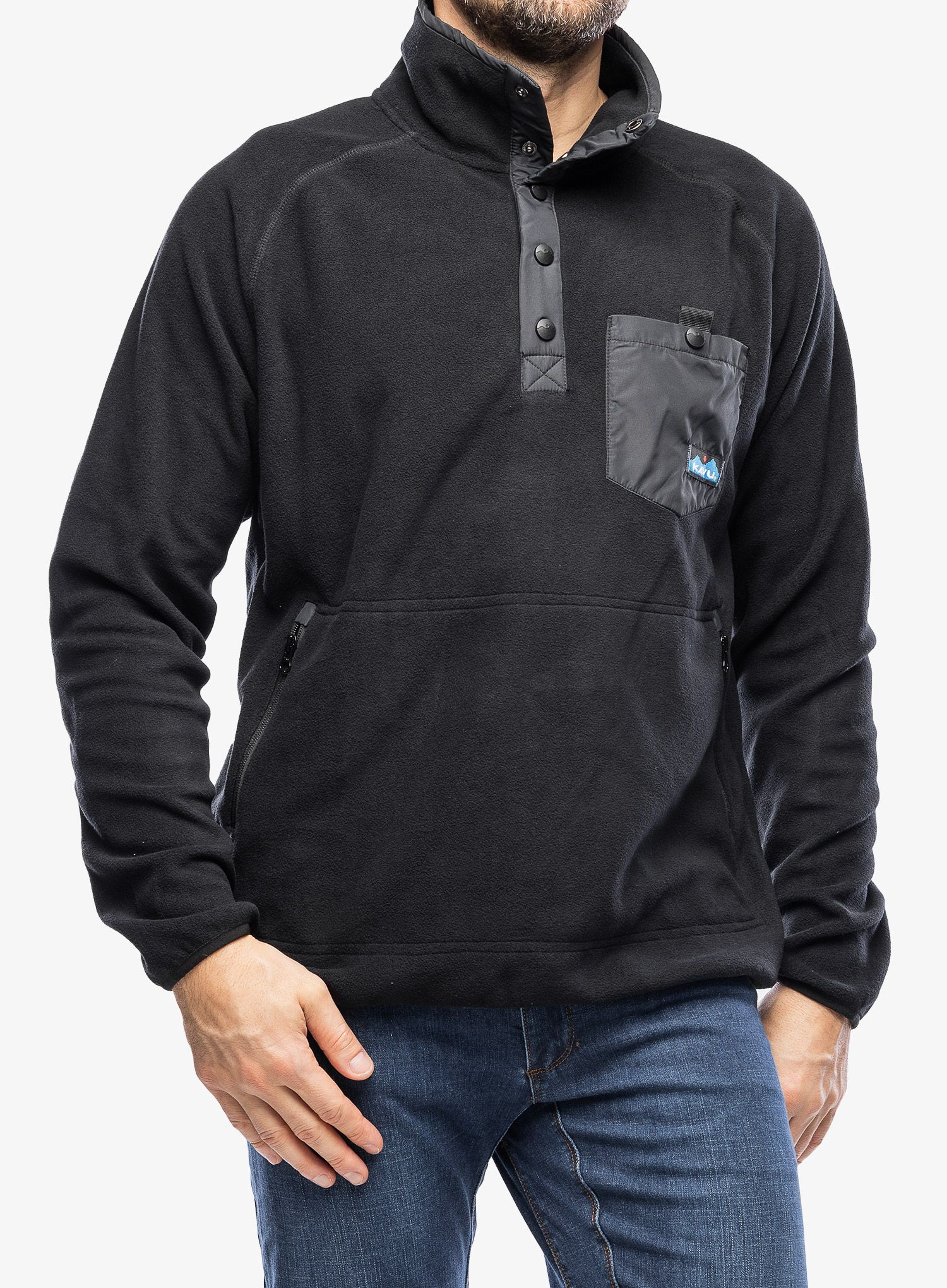 Кофта флісова Kavu Teannaway - black