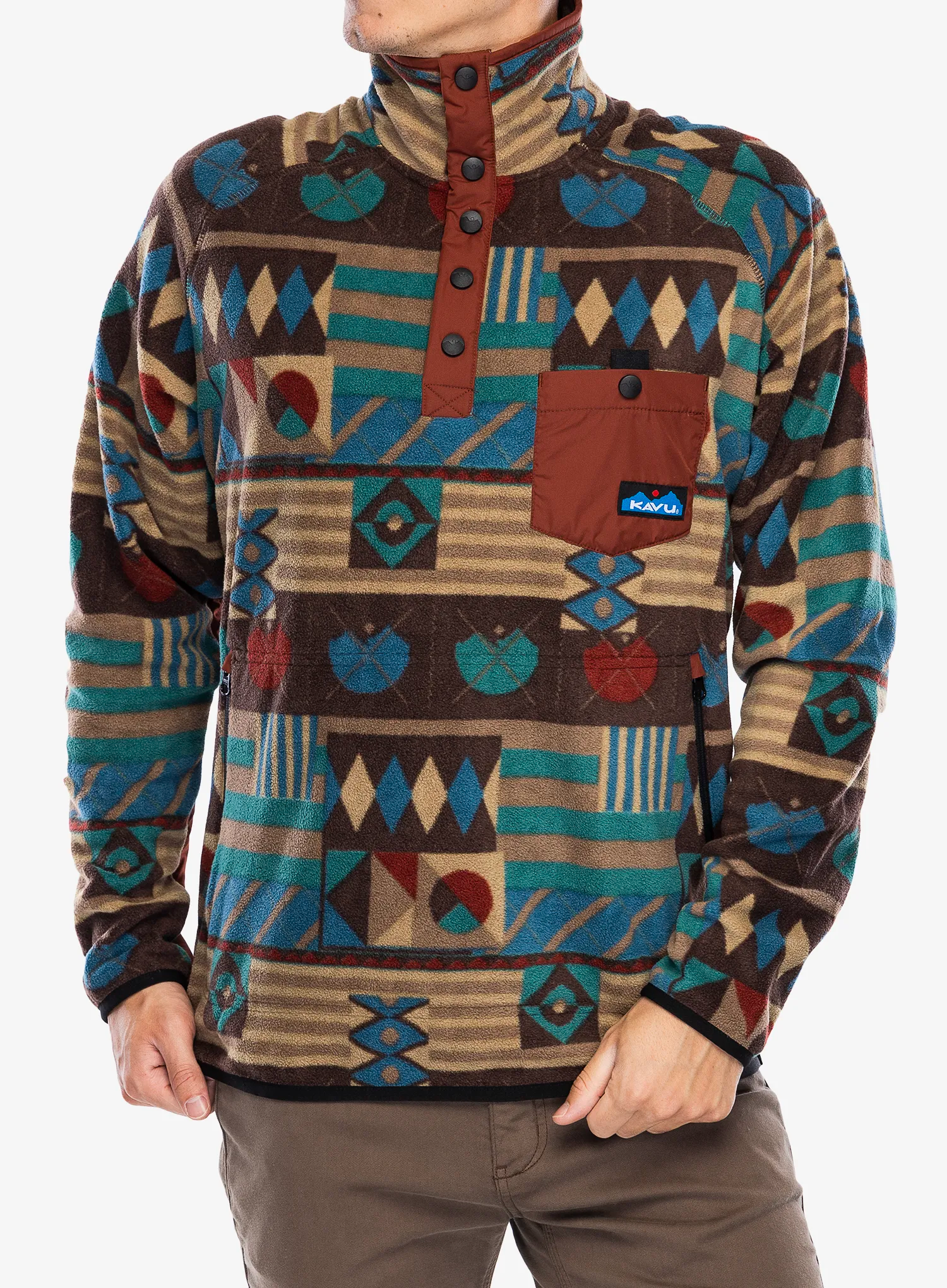 Кофта флісова Kavu Teannaway - mixed assembly