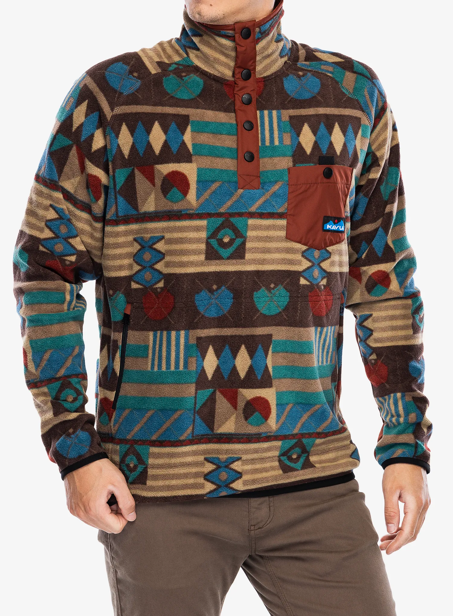 Кофта флісова Kavu Teannaway - mixed assembly