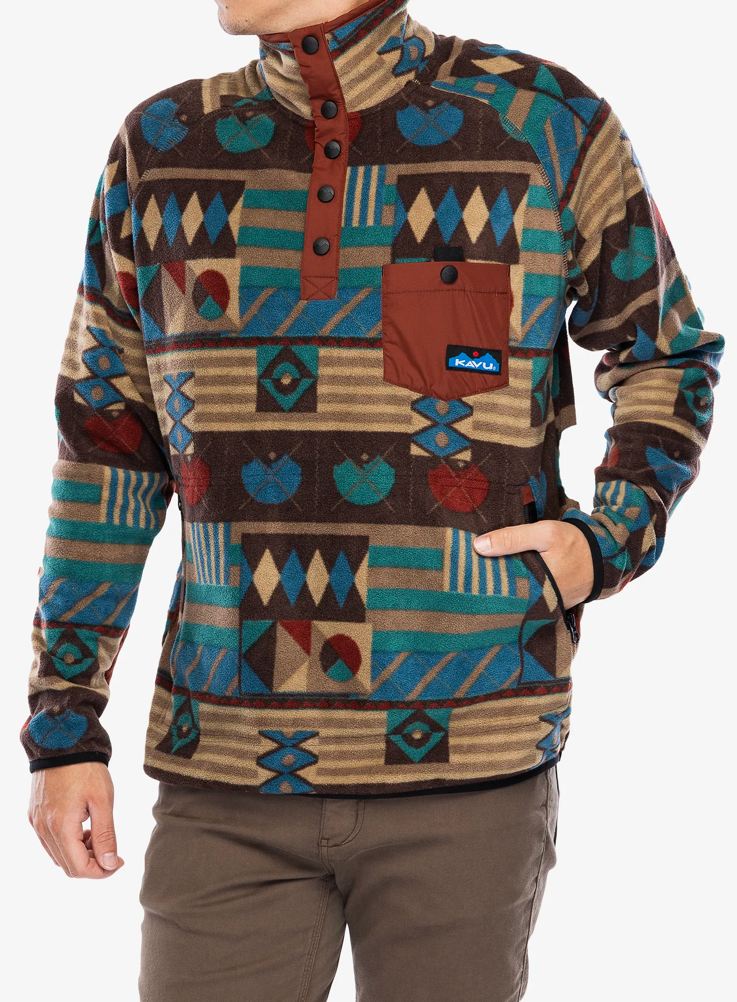 Кофта флісова Kavu Teannaway - mixed assembly