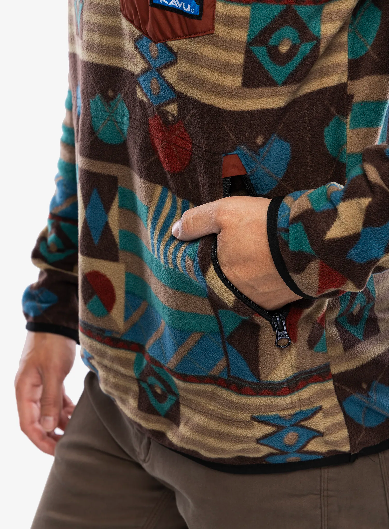 Кофта флісова Kavu Teannaway - mixed assembly