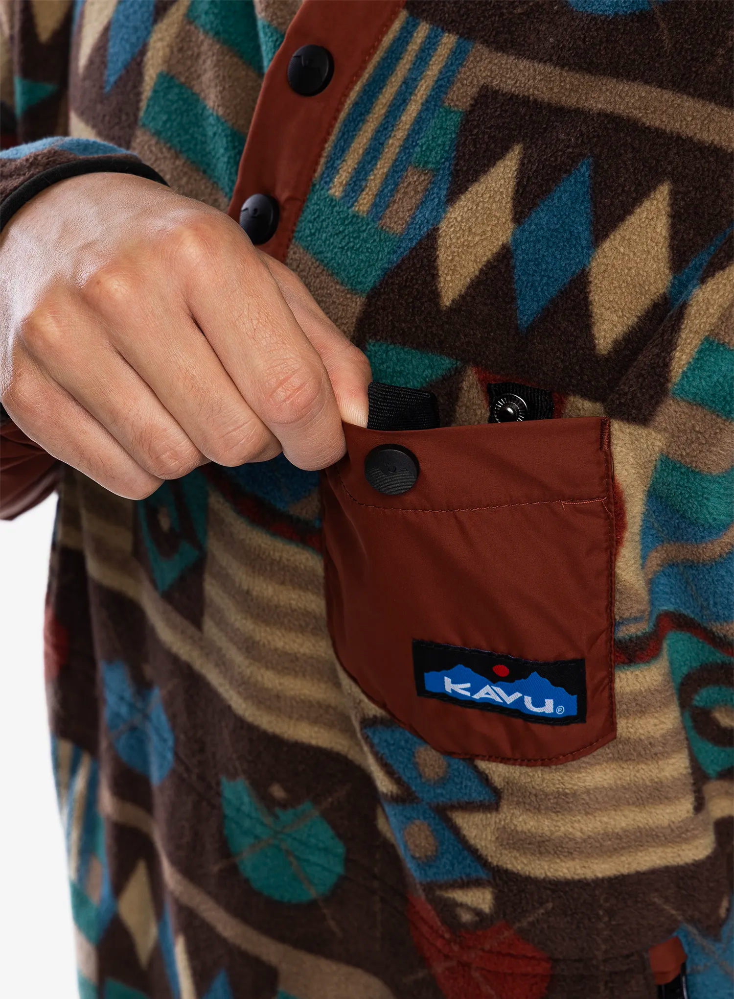 Кофта флісова Kavu Teannaway - mixed assembly