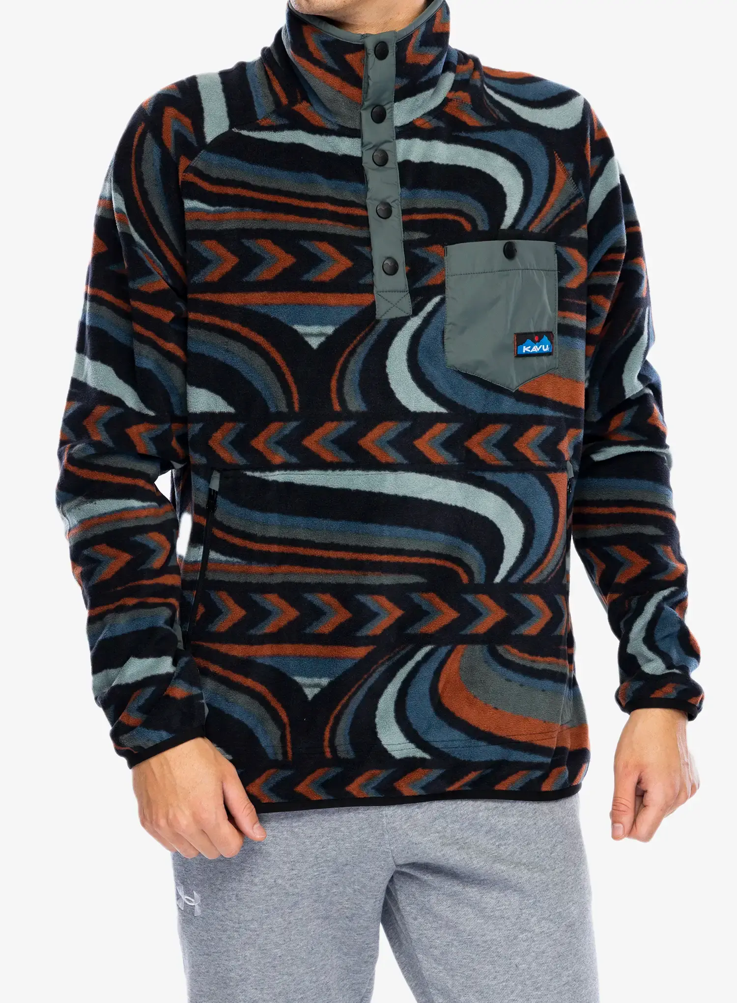 Кофта флісова Kavu Teannaway - riven stitch